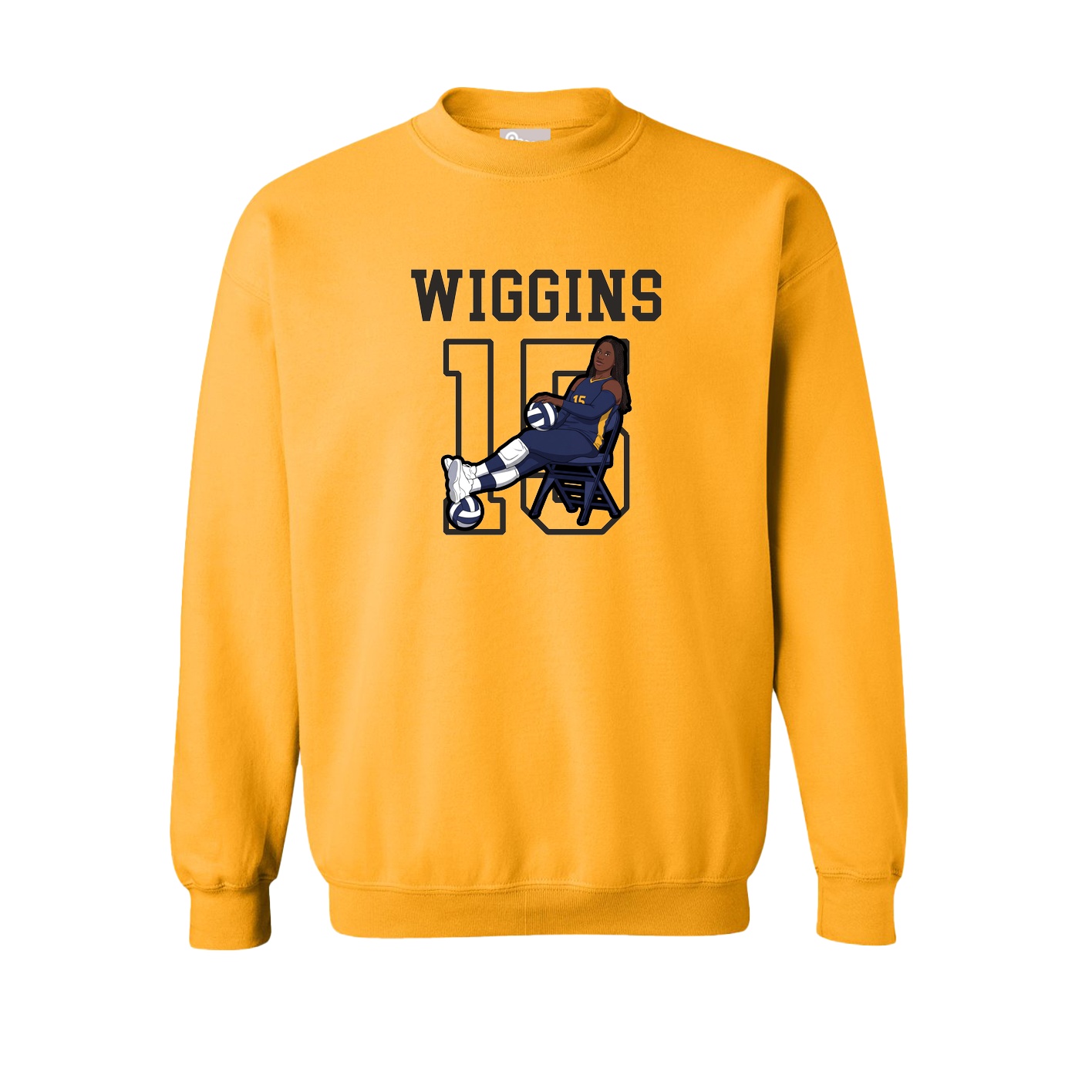 Fleece Crew — Shirsey in Gold