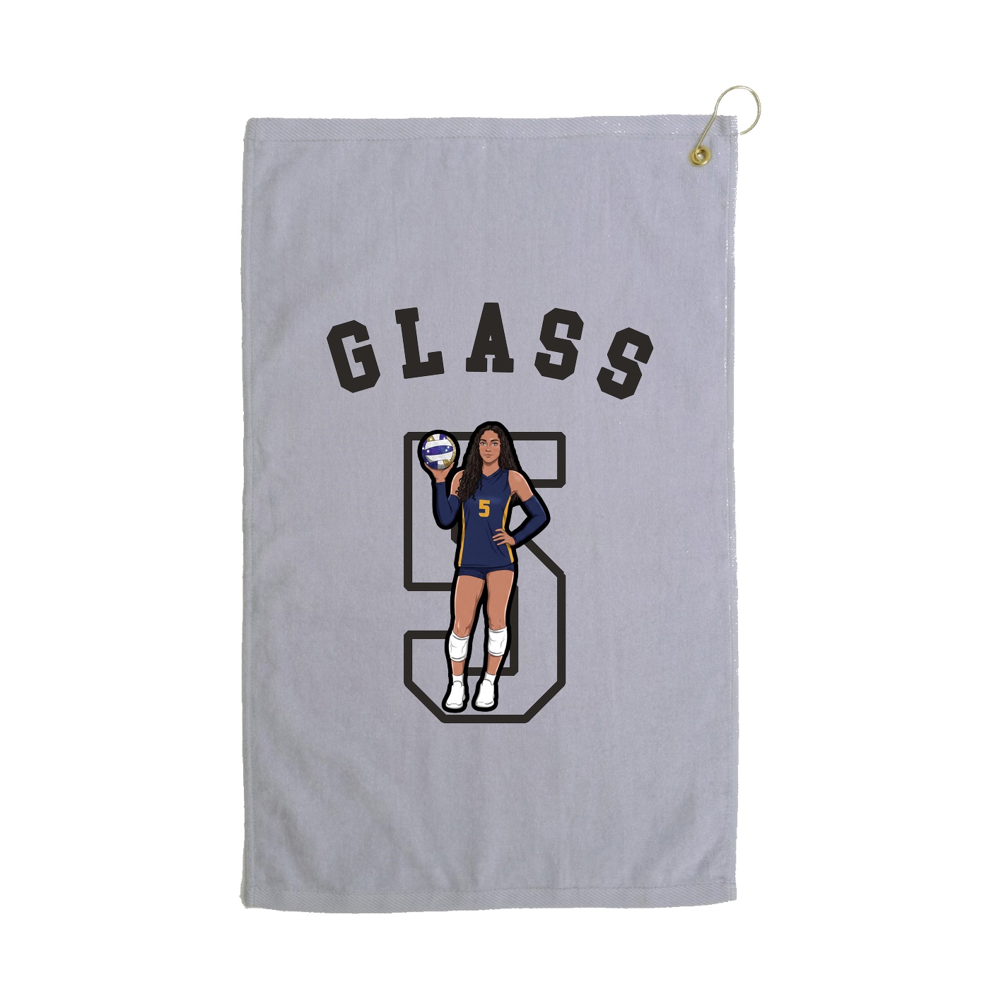 Golf Towel — Shirsey Arch in Grey