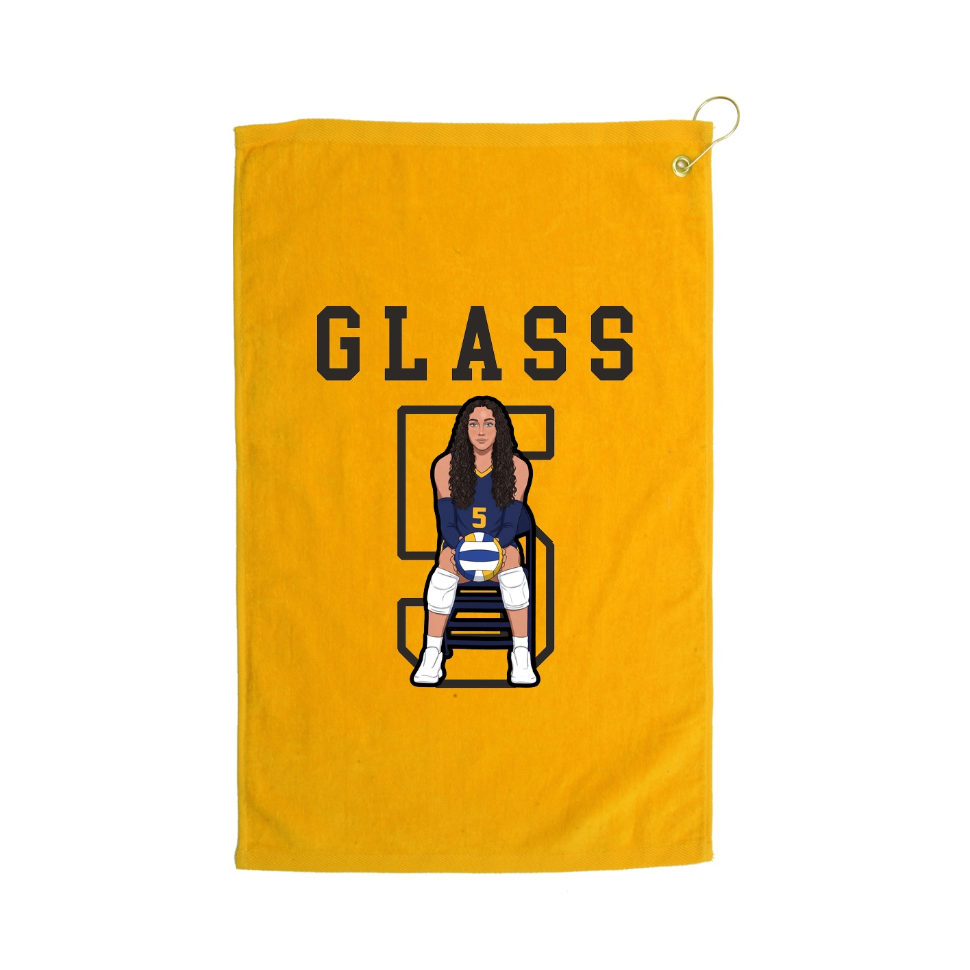 Golf Towel — Shirsey in Gold