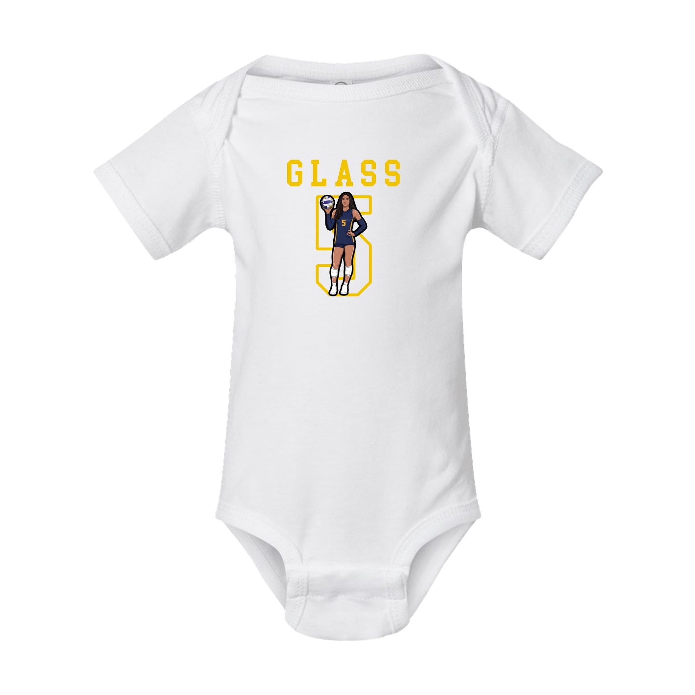 Baby Onesie — Shirsey in White