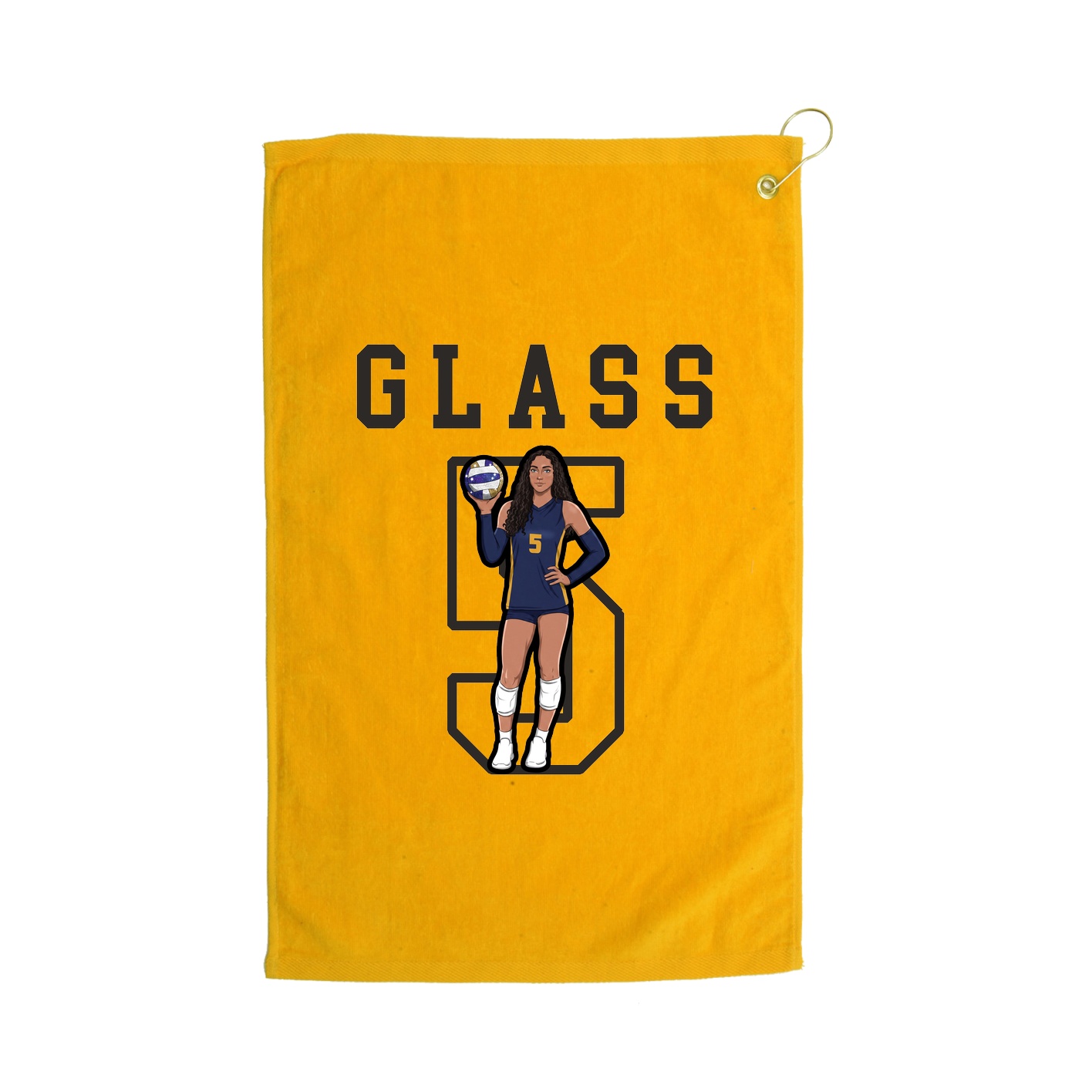 Golf Towel — Shirsey in Gold