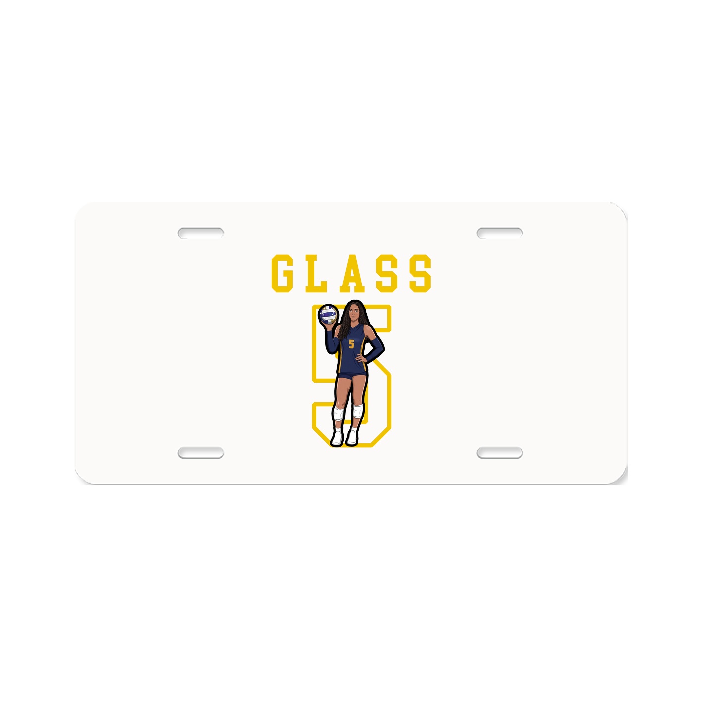 License Plate — Shirsey in Classic