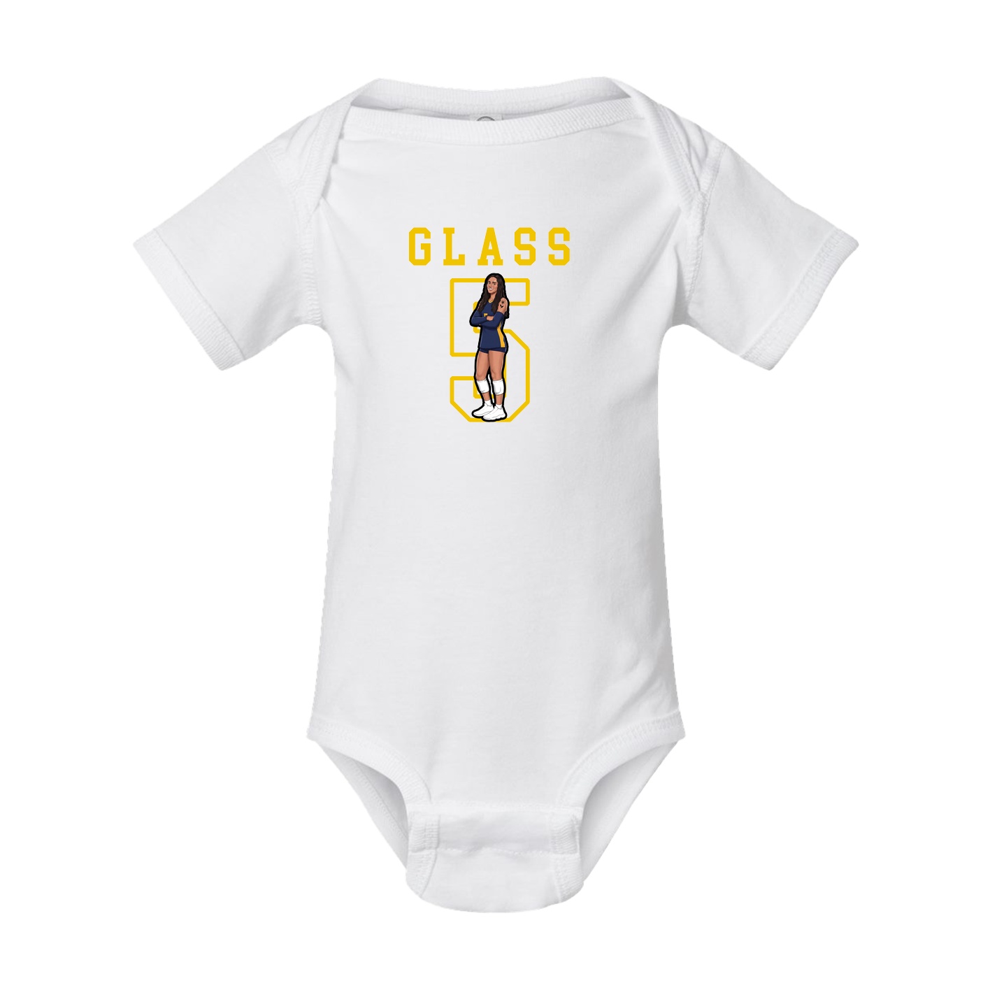 Baby Onesie — Shirsey in White
