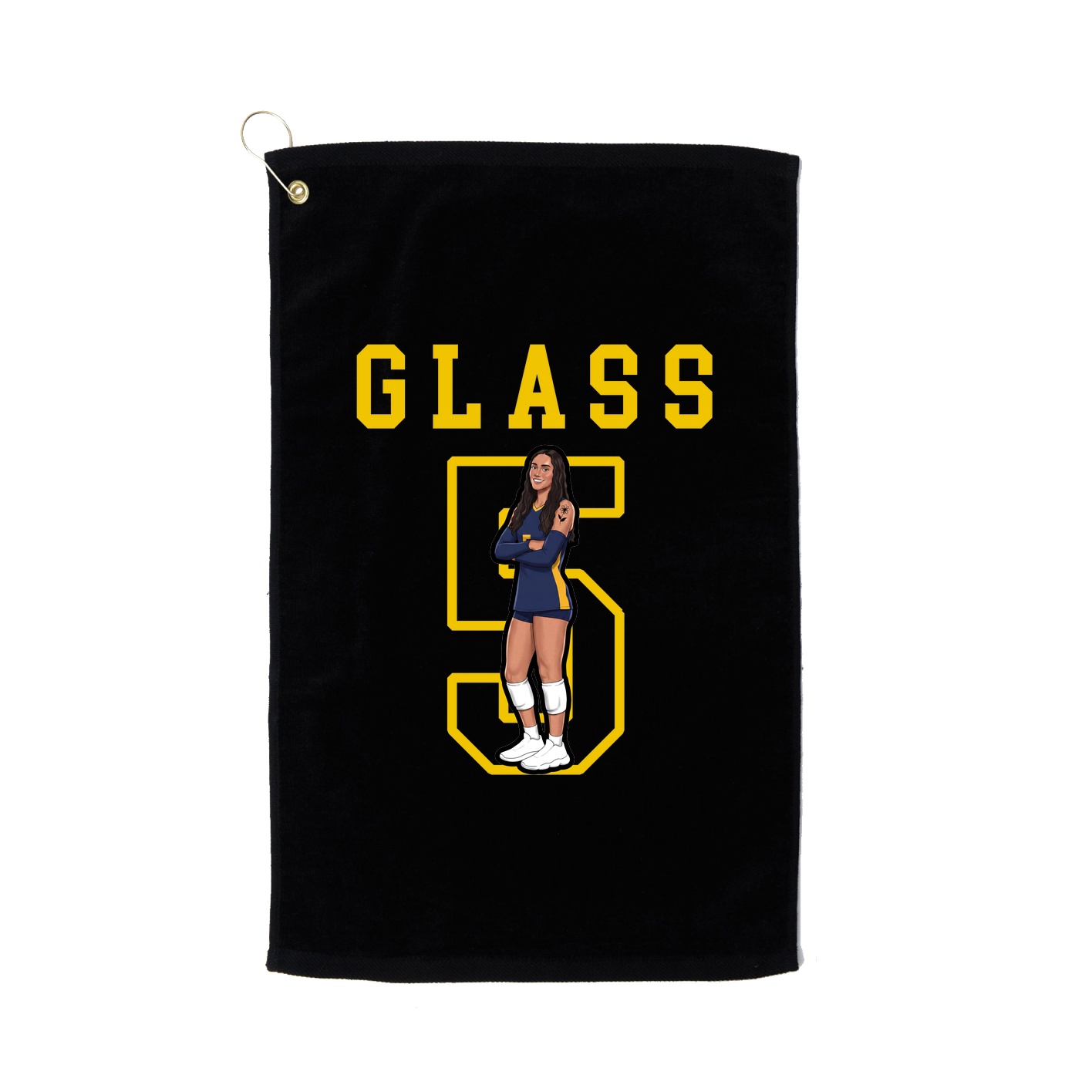 Golf Towel — Shirsey in Black