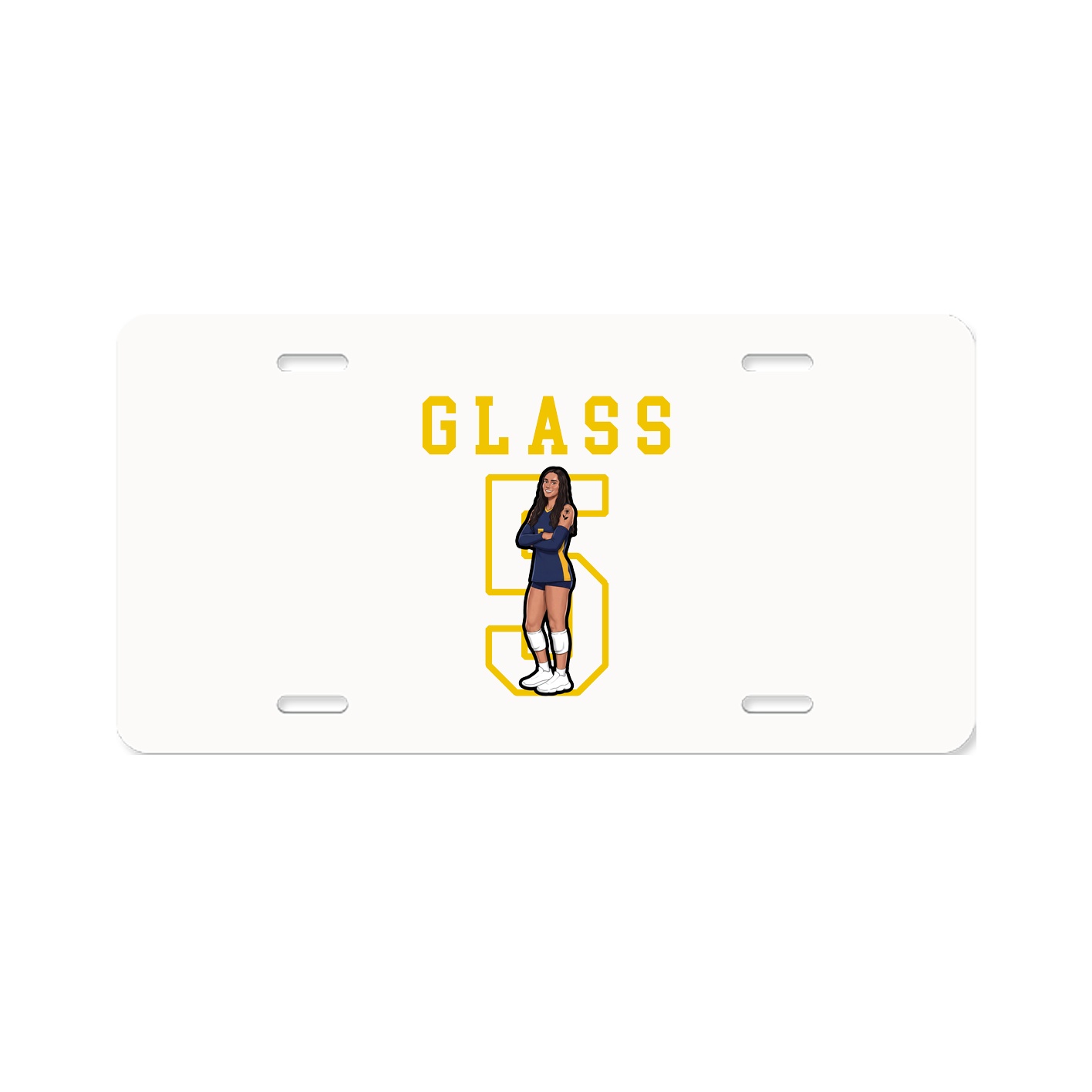License Plate — Shirsey in Classic