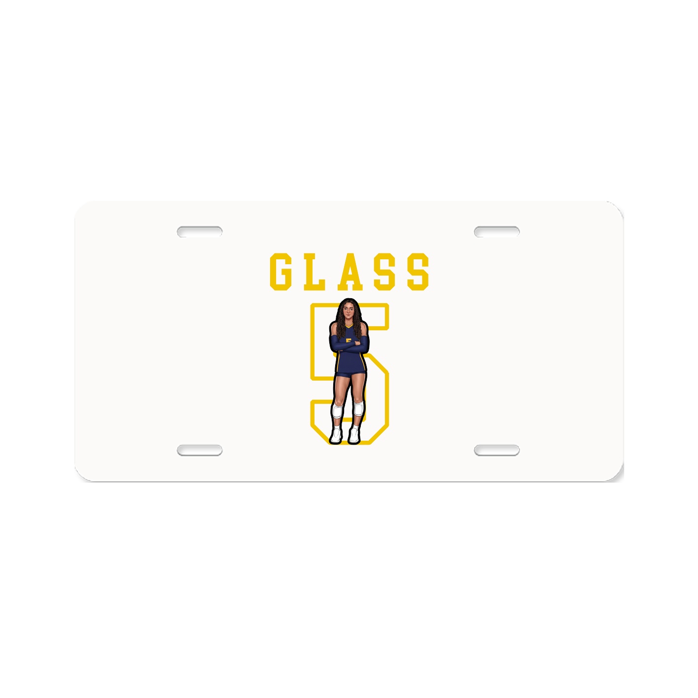 License Plate — Shirsey in Classic