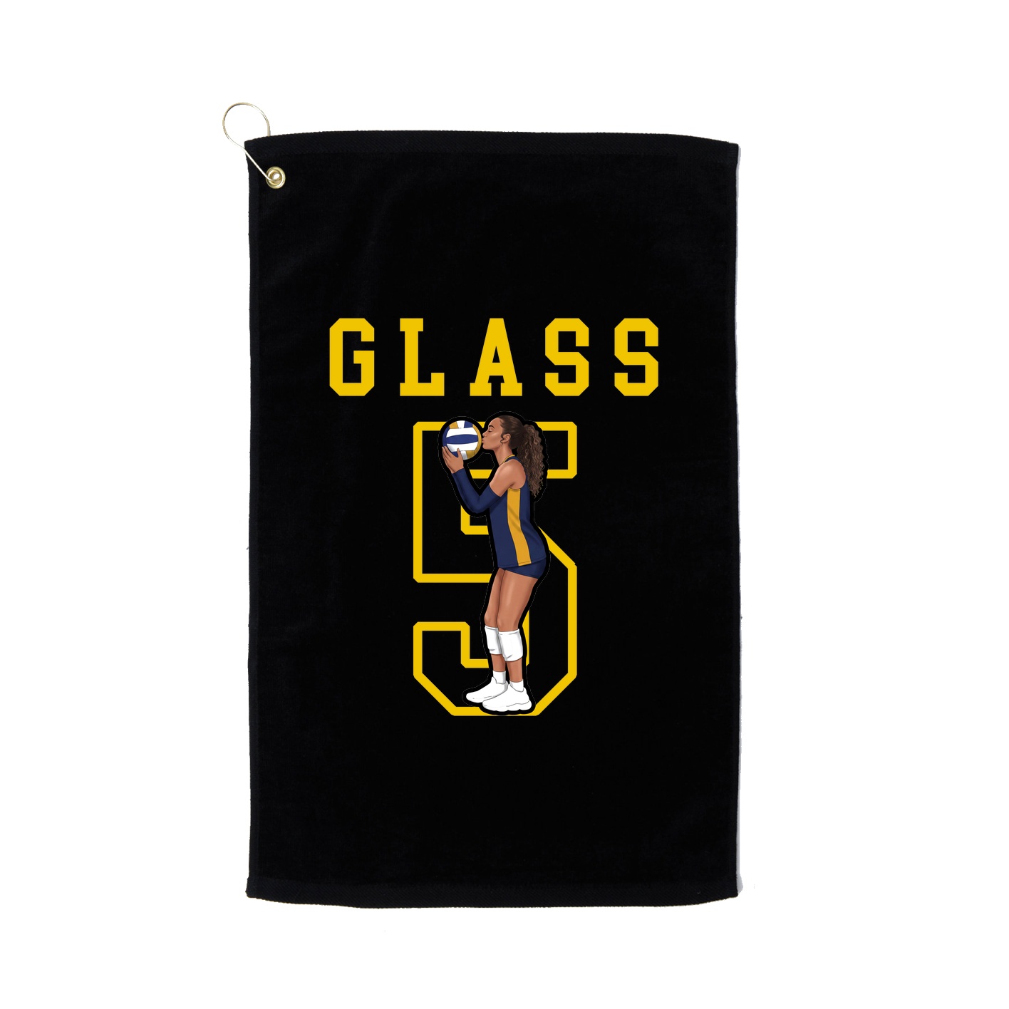 Golf Towel — Shirsey in Black