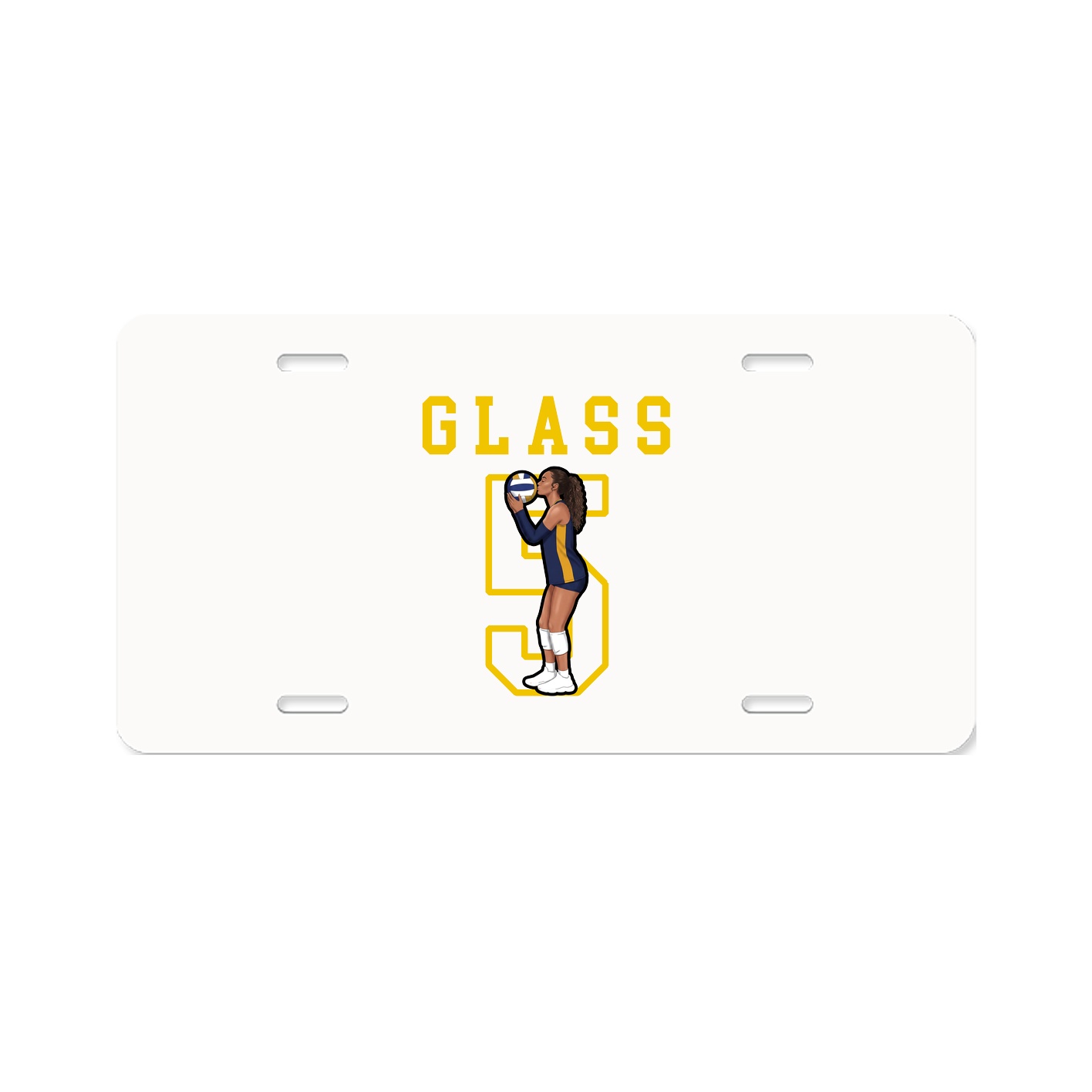 License Plate — Shirsey in Classic
