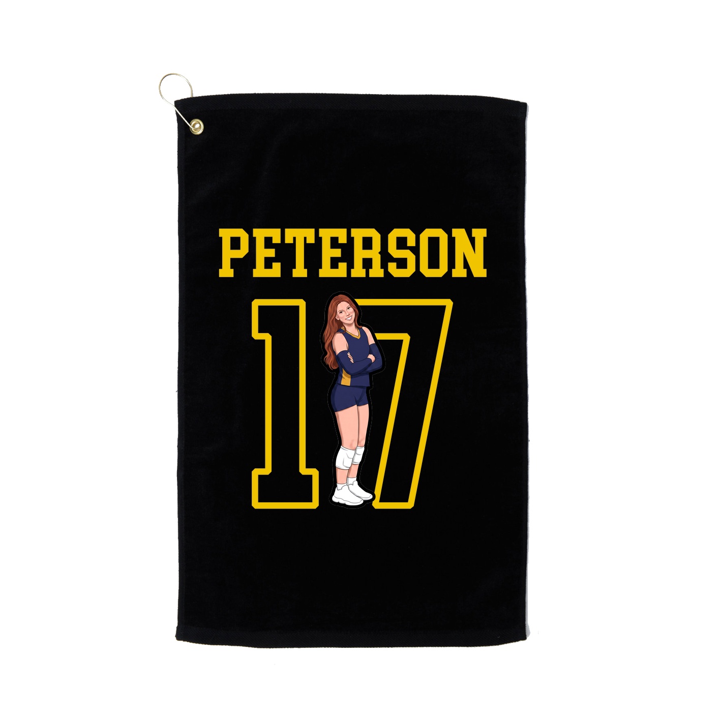 Golf Towel — Shirsey in Black