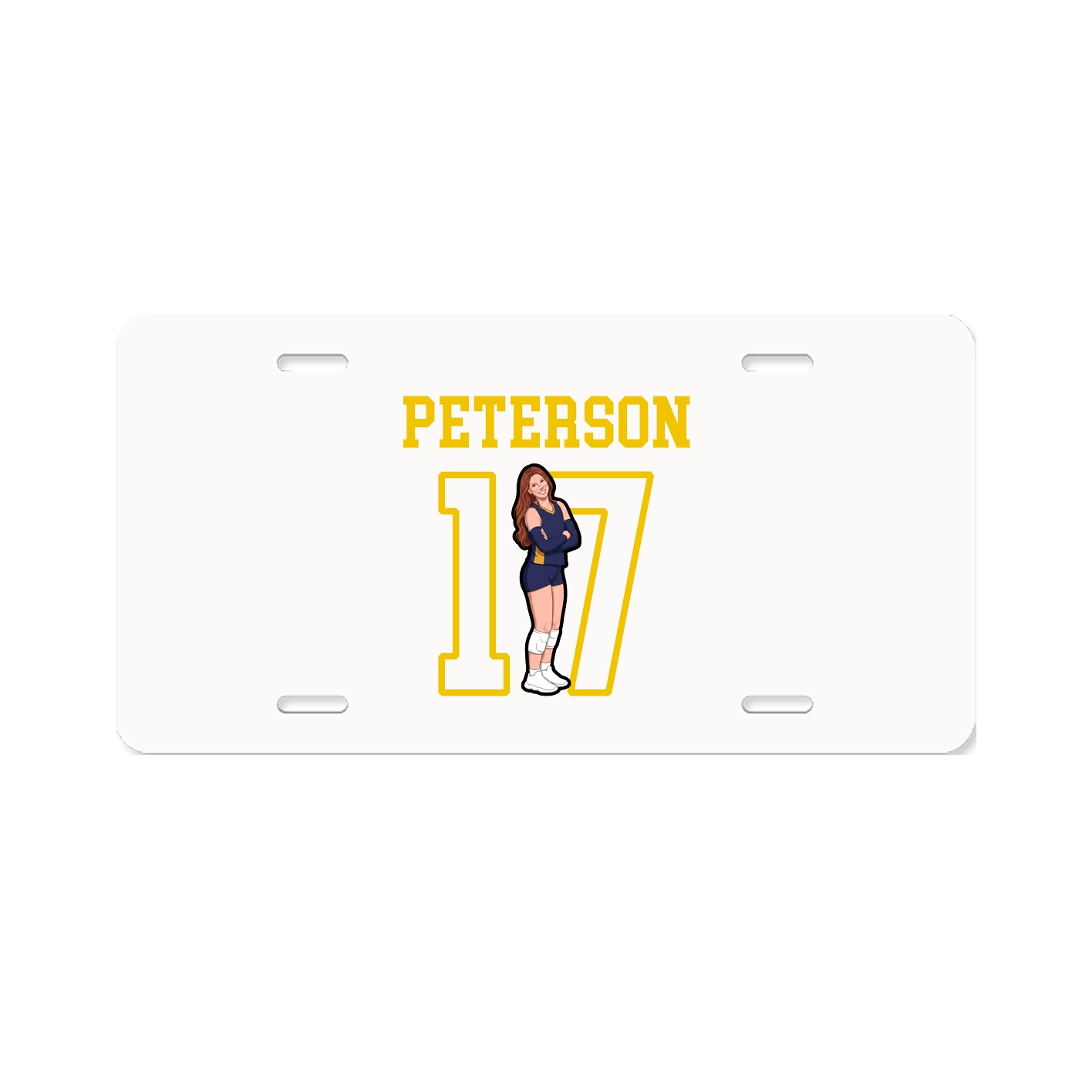 License Plate — Shirsey in Classic