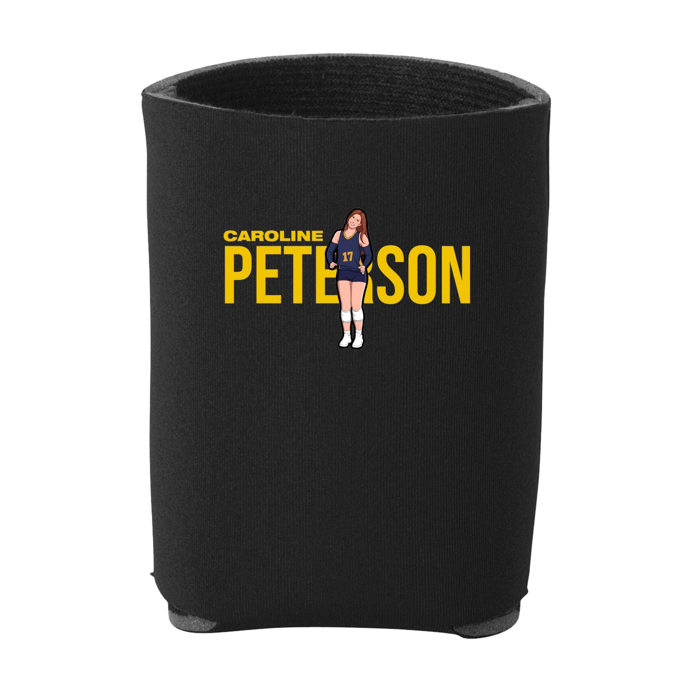 Can Holder — Player Name in Black