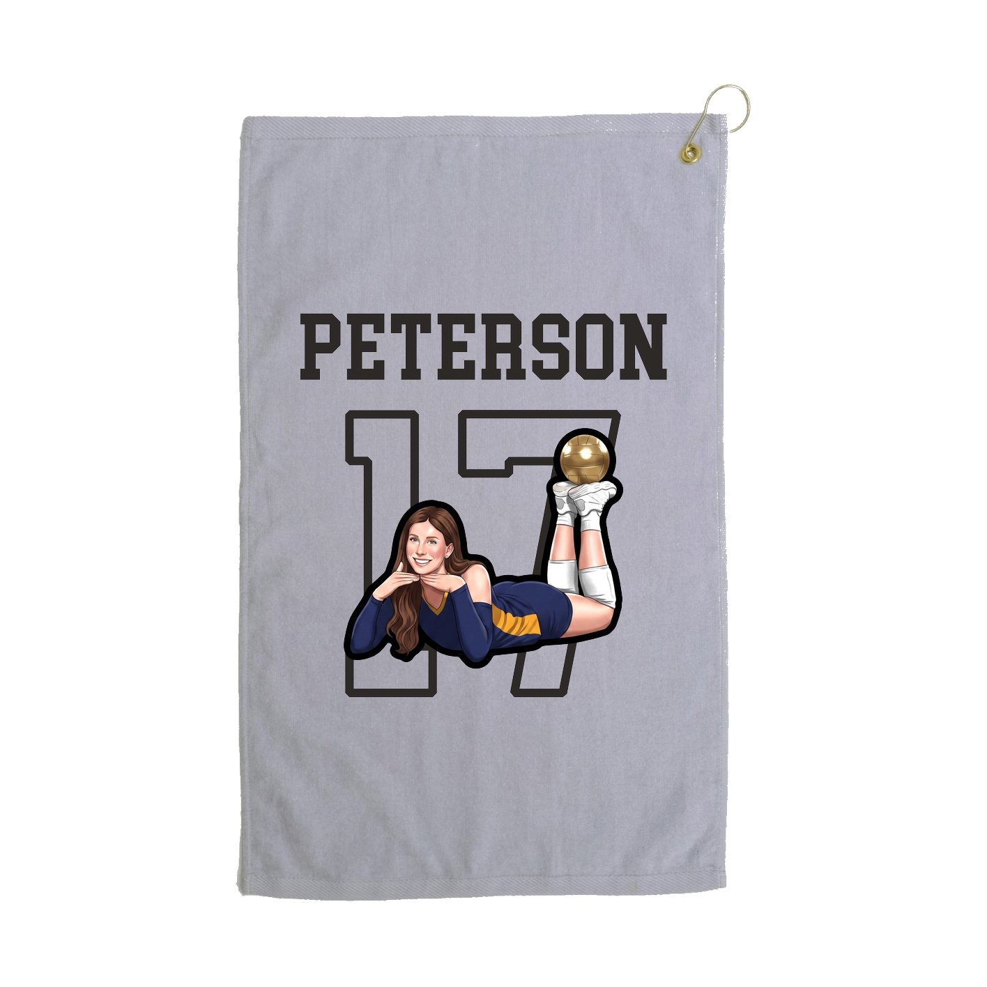 Golf Towel — Shirsey in Grey