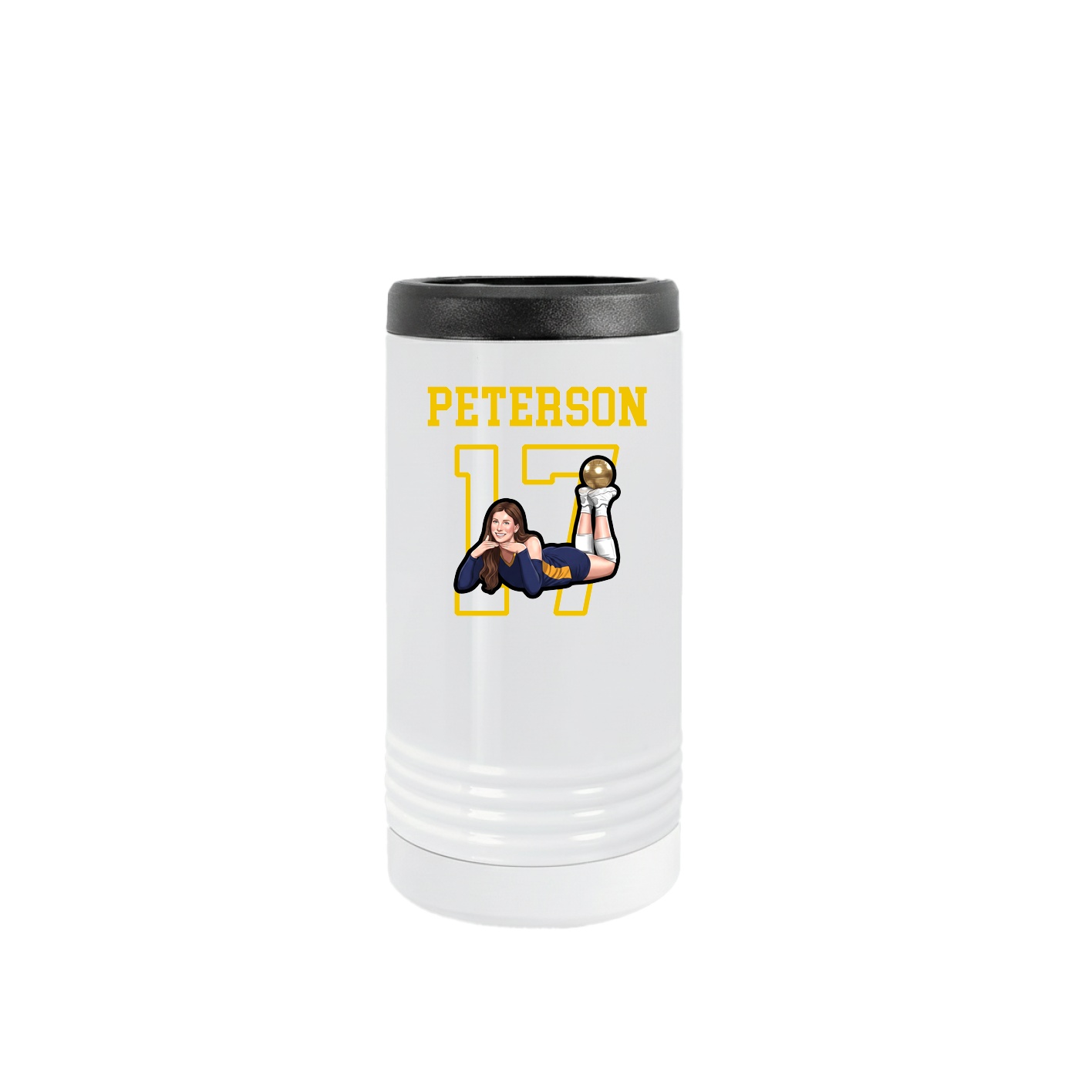 Slim Beverage Holder — Shirsey in White