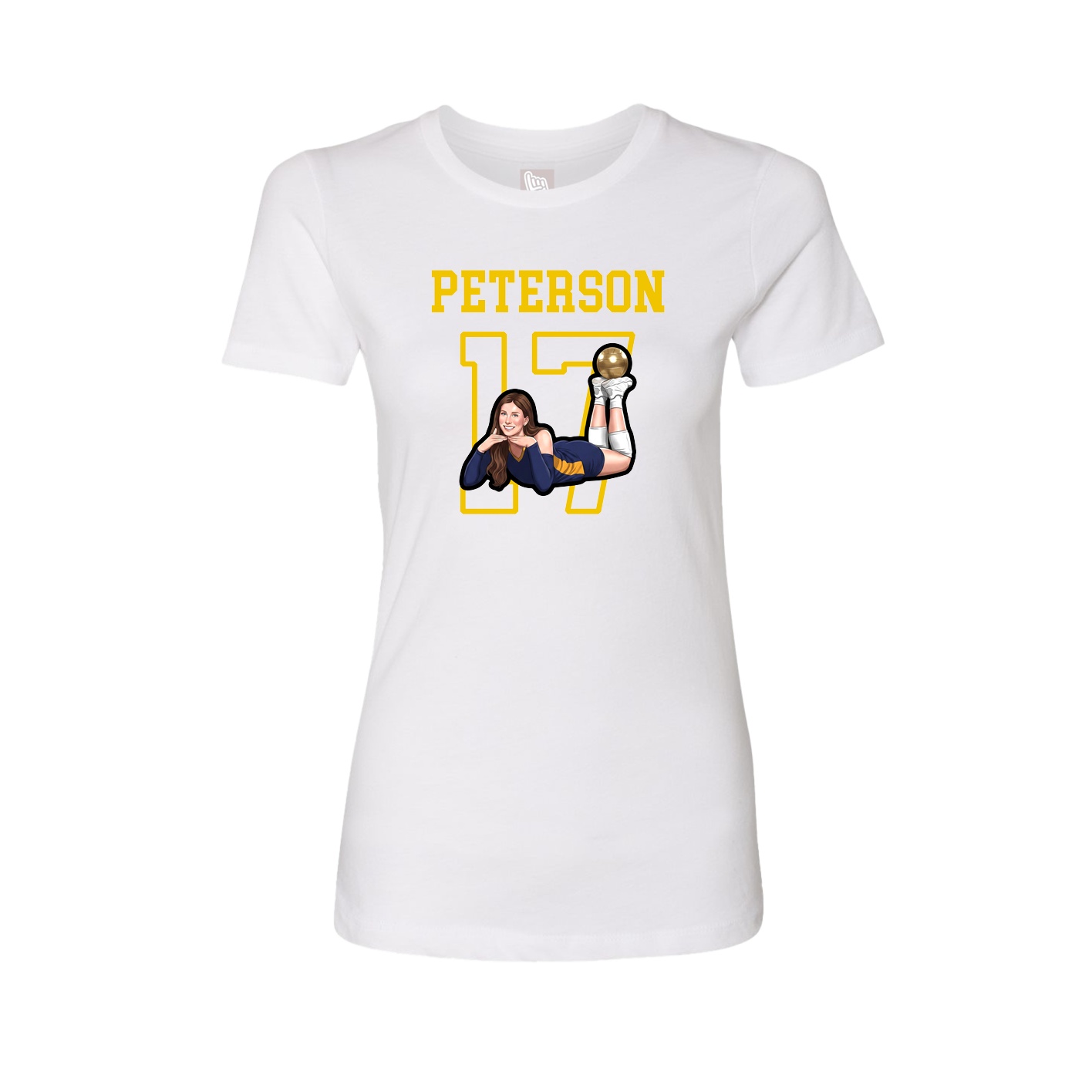 Fitted Women's Tee — Shirsey in White