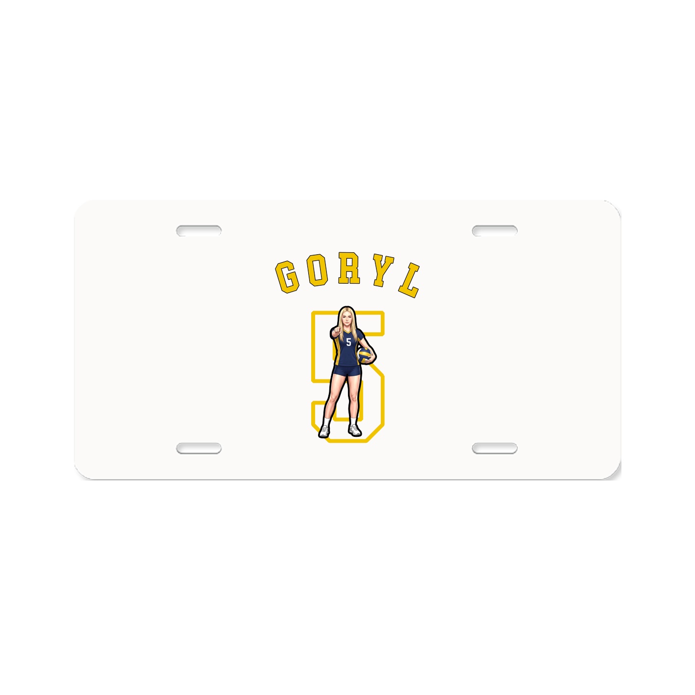 License Plate — Shirsey Arch in Classic