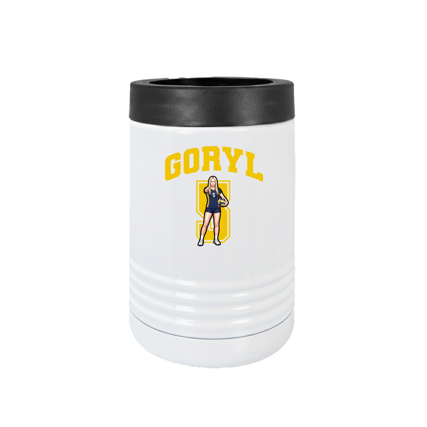 Beverage Holder — Number in White