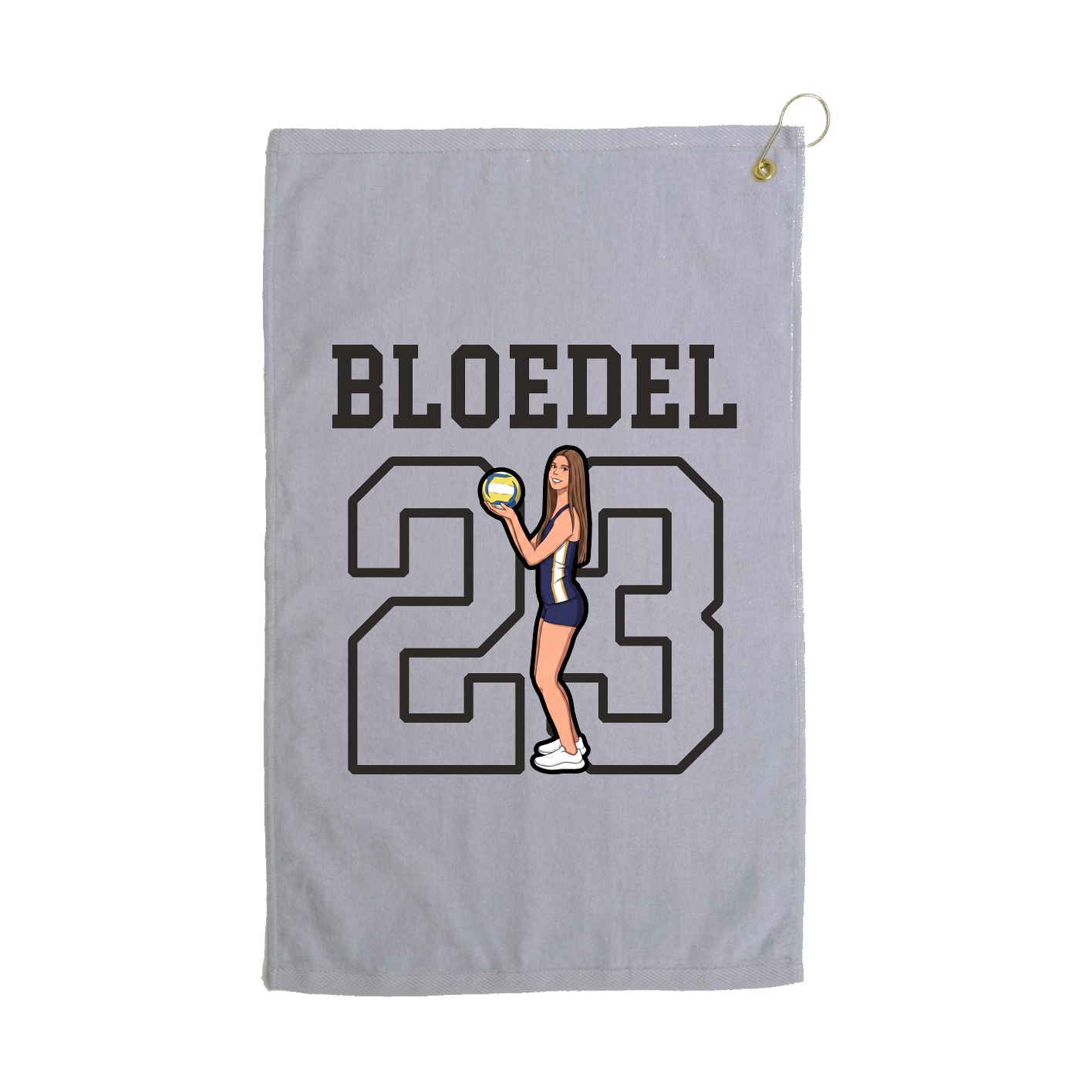 Golf Towel — Shirsey in Grey