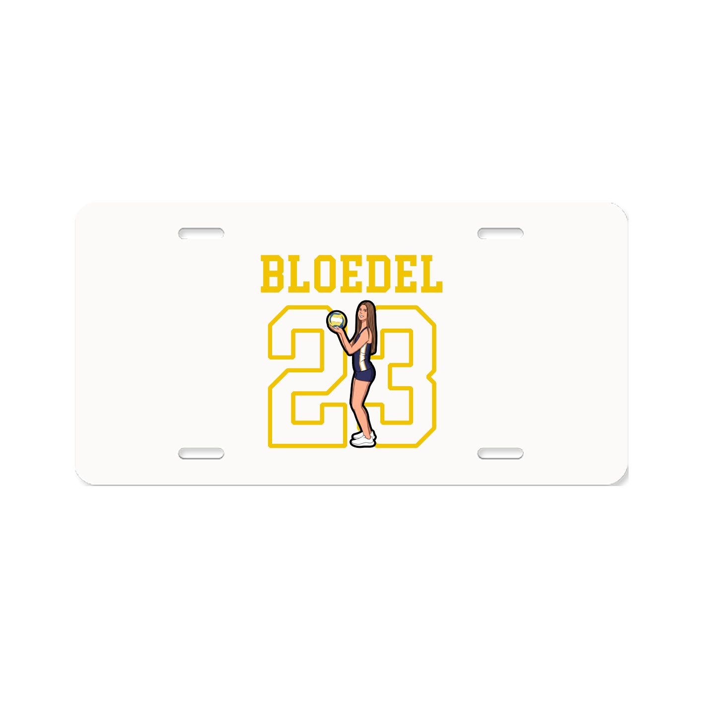 License Plate — Shirsey in Classic