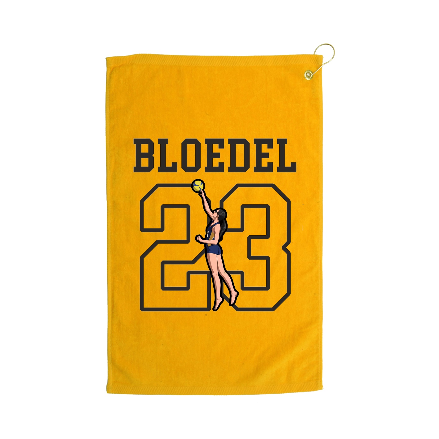 Golf Towel — Shirsey in Gold
