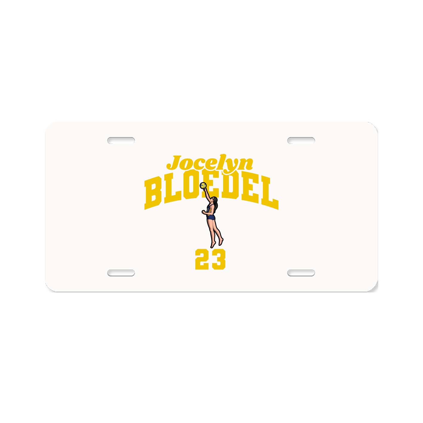 License Plate — Signature Arch in Classic