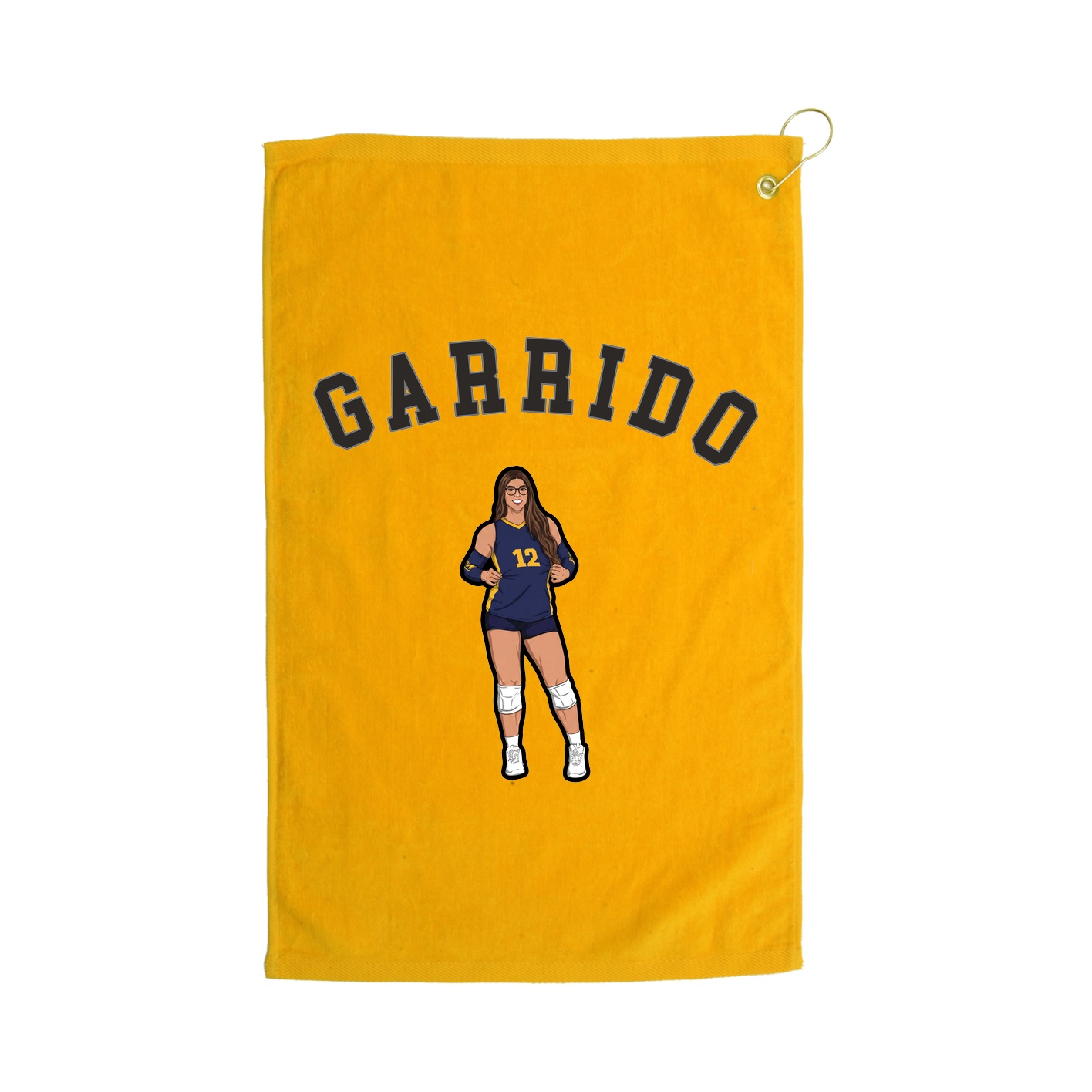 Golf Towel — Shirsey Arch in Gold