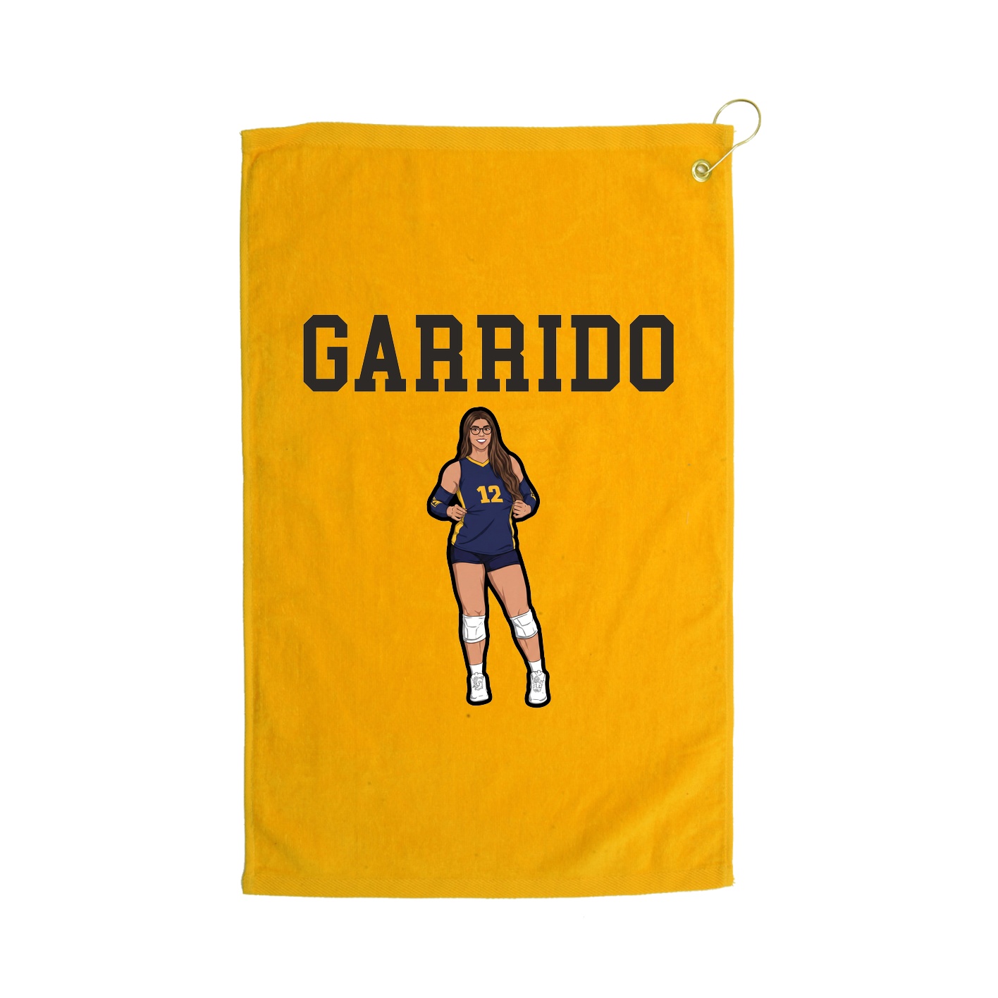 Golf Towel — Shirsey in Gold