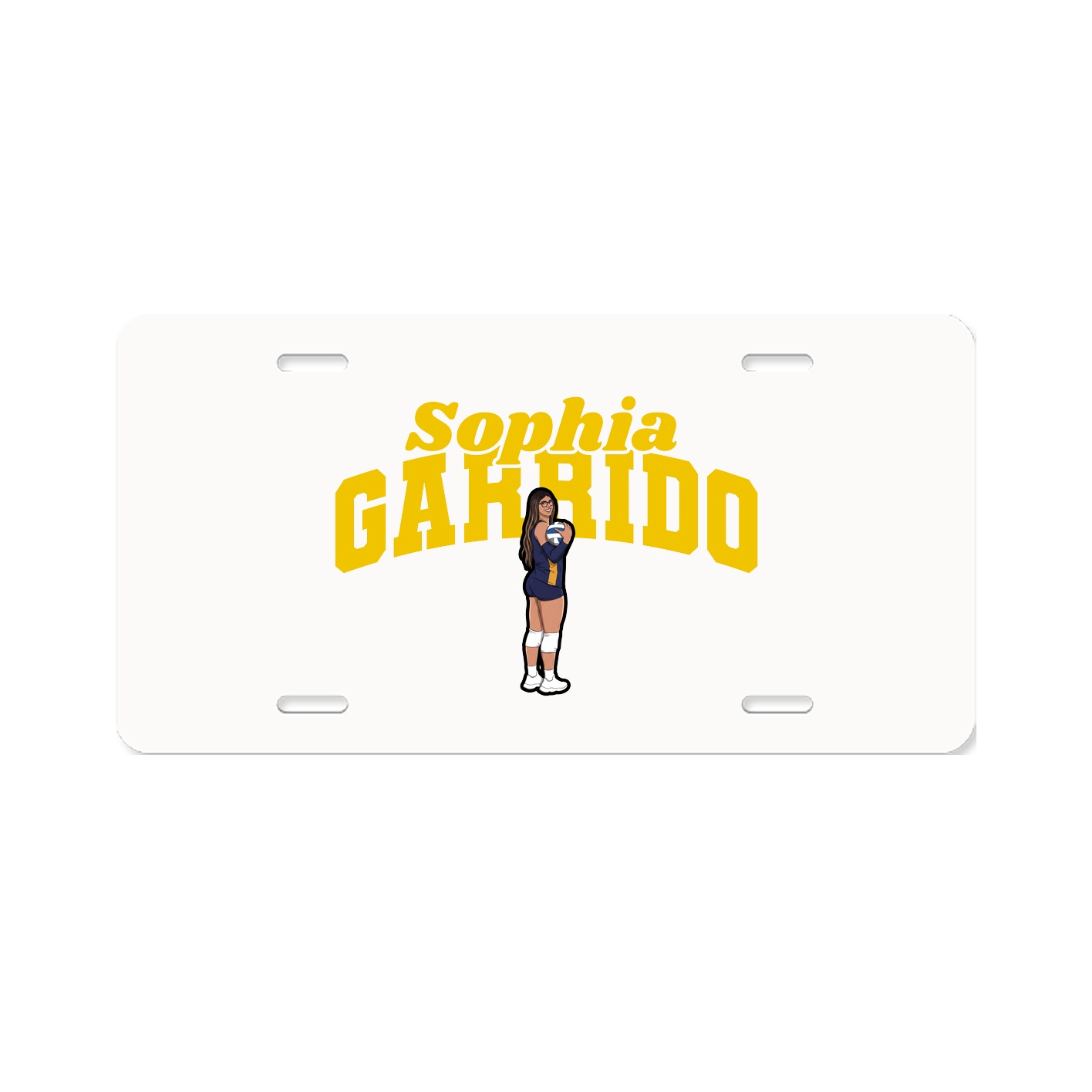 License Plate — Signature Arch in Classic