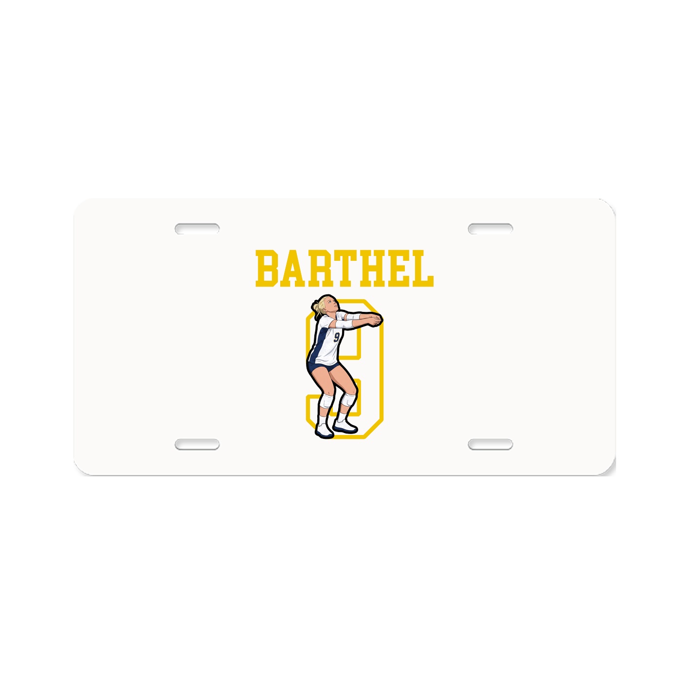 License Plate — Shirsey in Classic