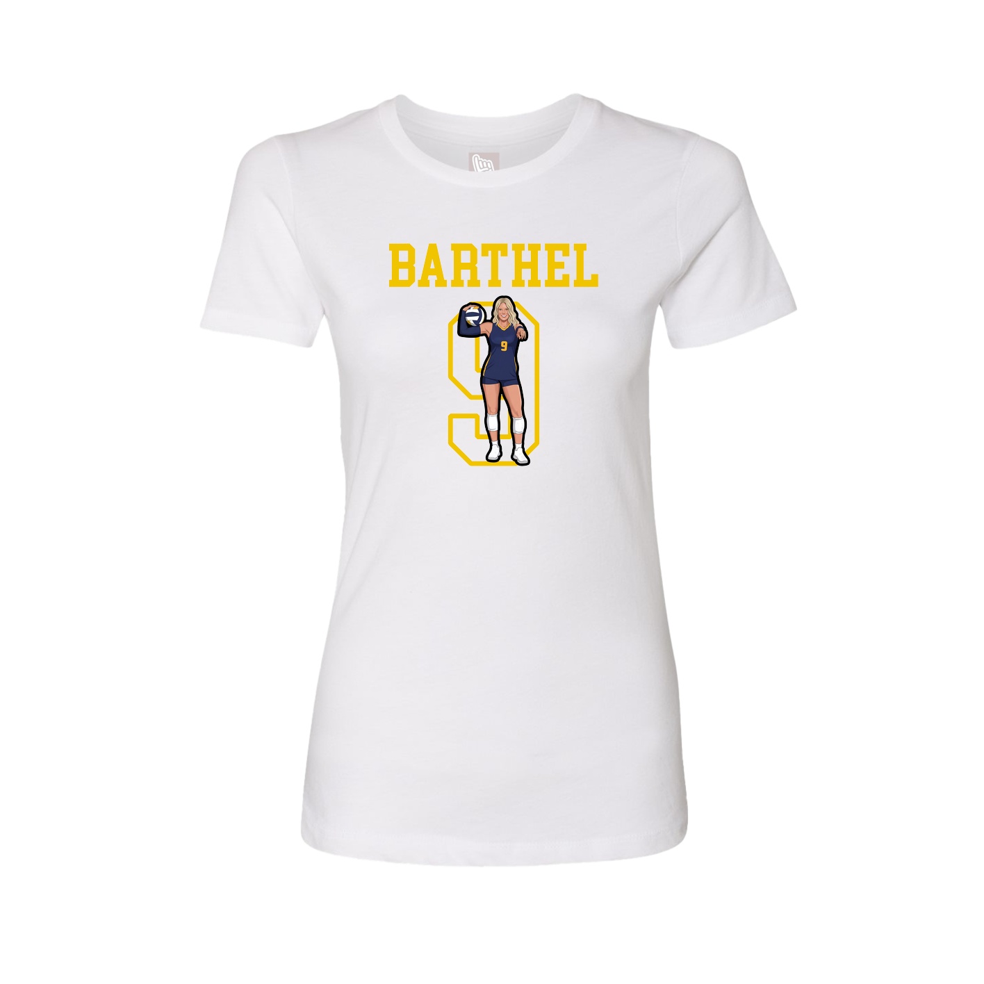 Fitted Women's Tee — Shirsey in White