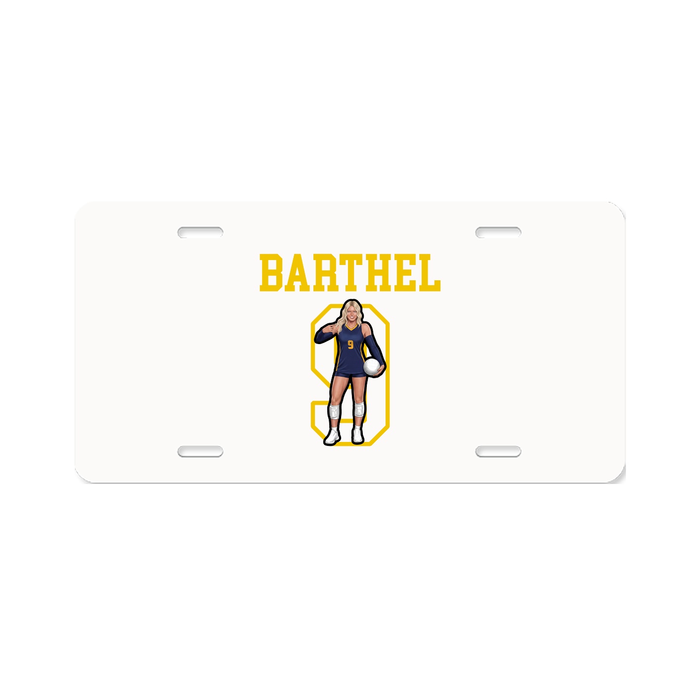 License Plate — Shirsey in Classic
