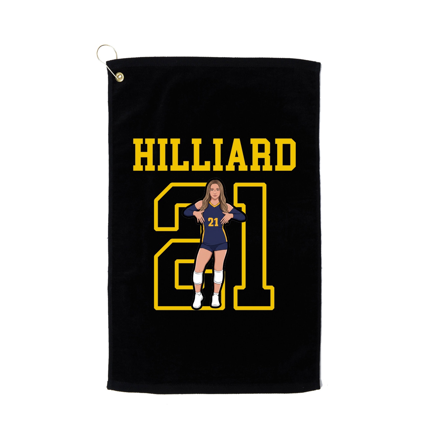 Golf Towel — Shirsey in Black