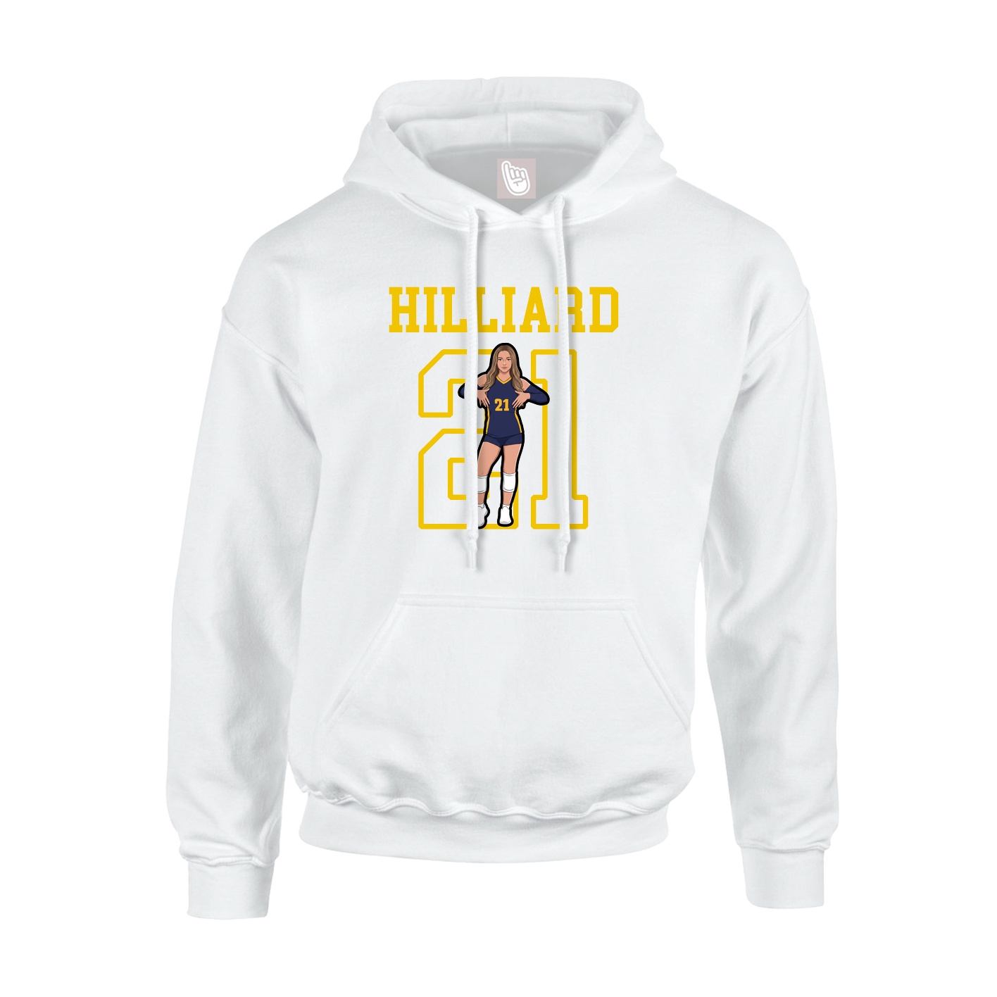 Youth Hoodie — Shirsey in White