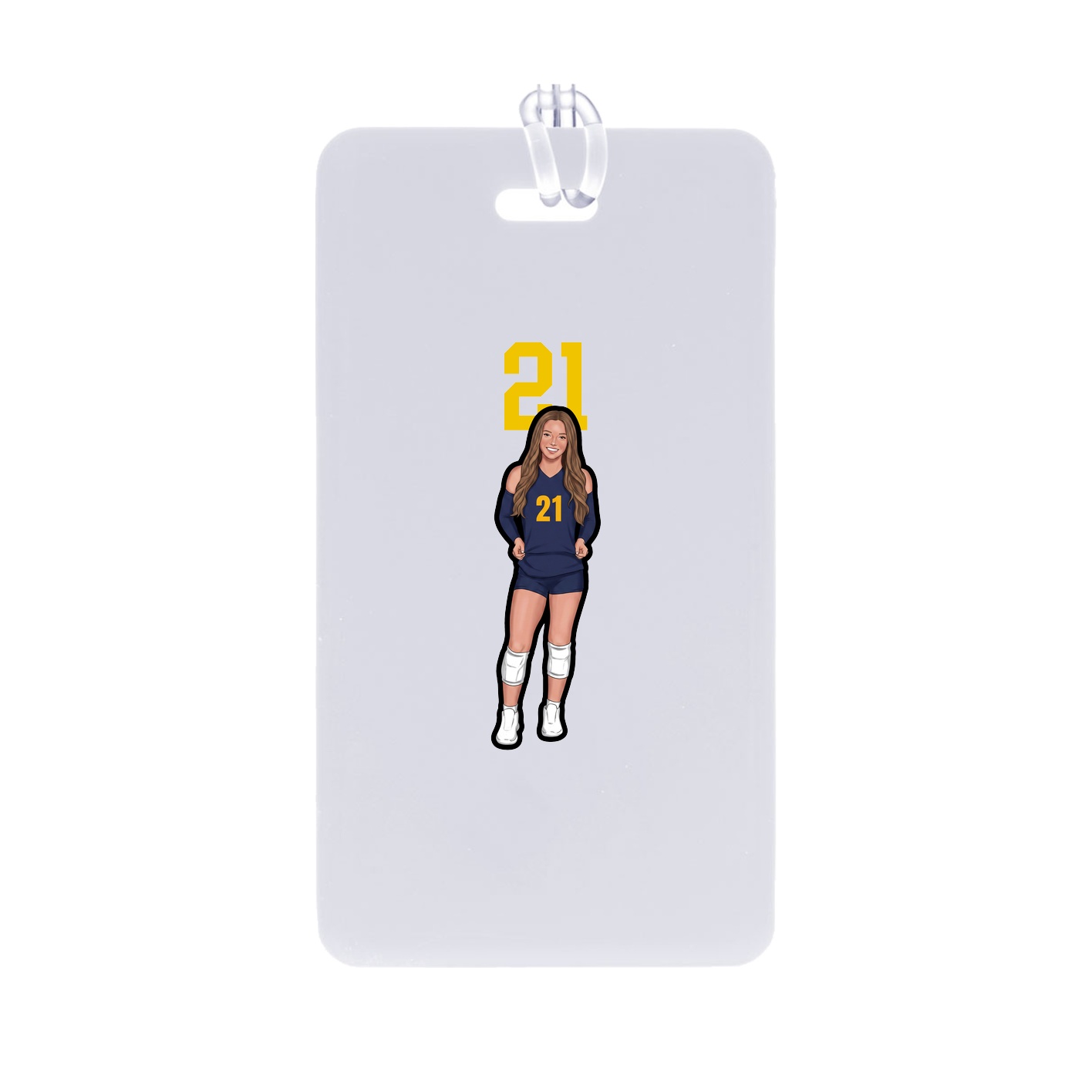 Bag Tag — Number Top in Classic