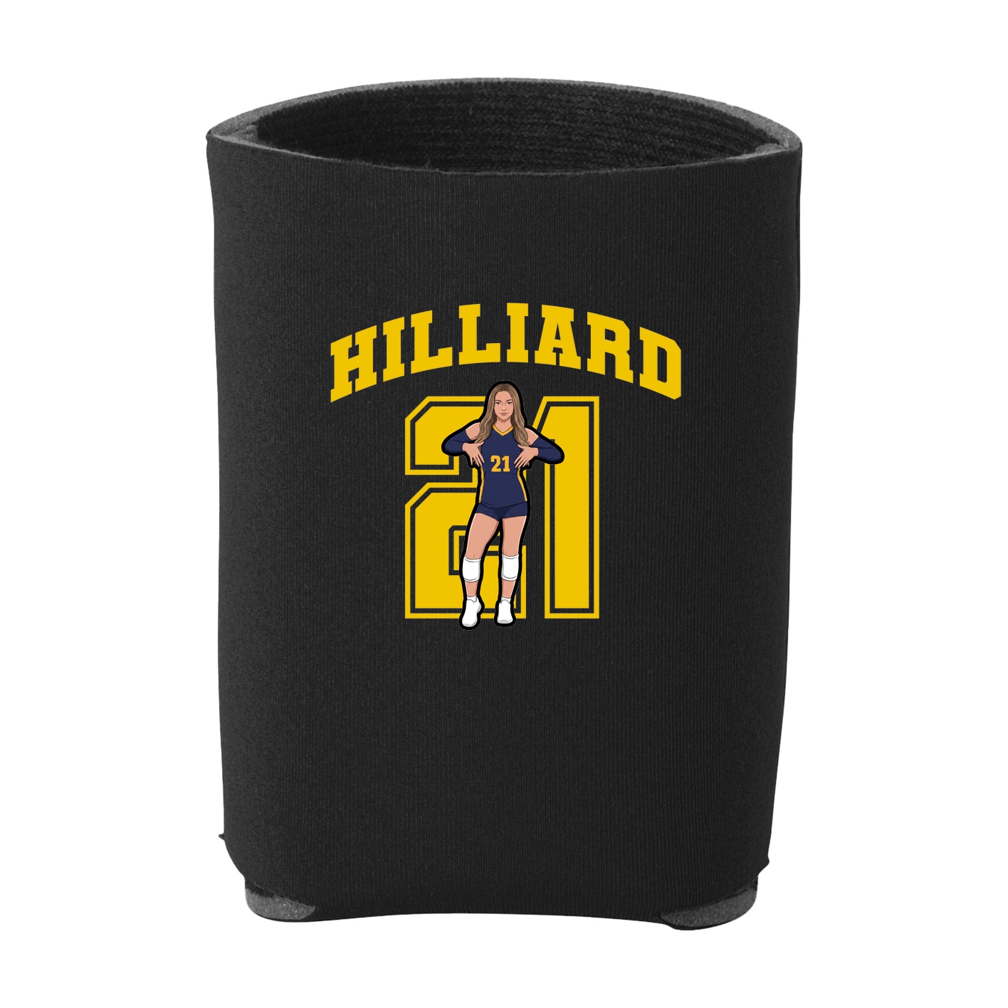 Can Holder — Number in Black