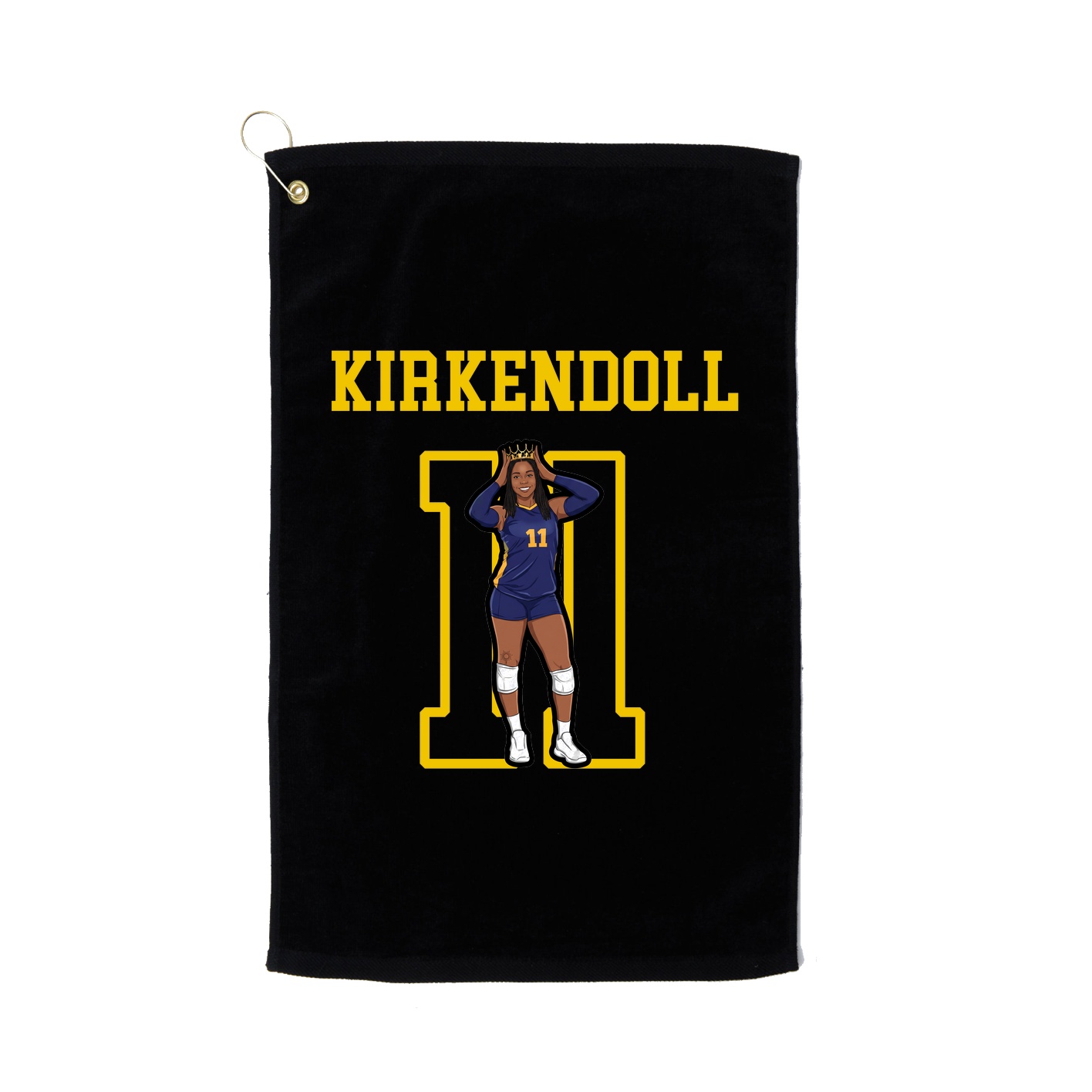 Golf Towel — Shirsey in Black