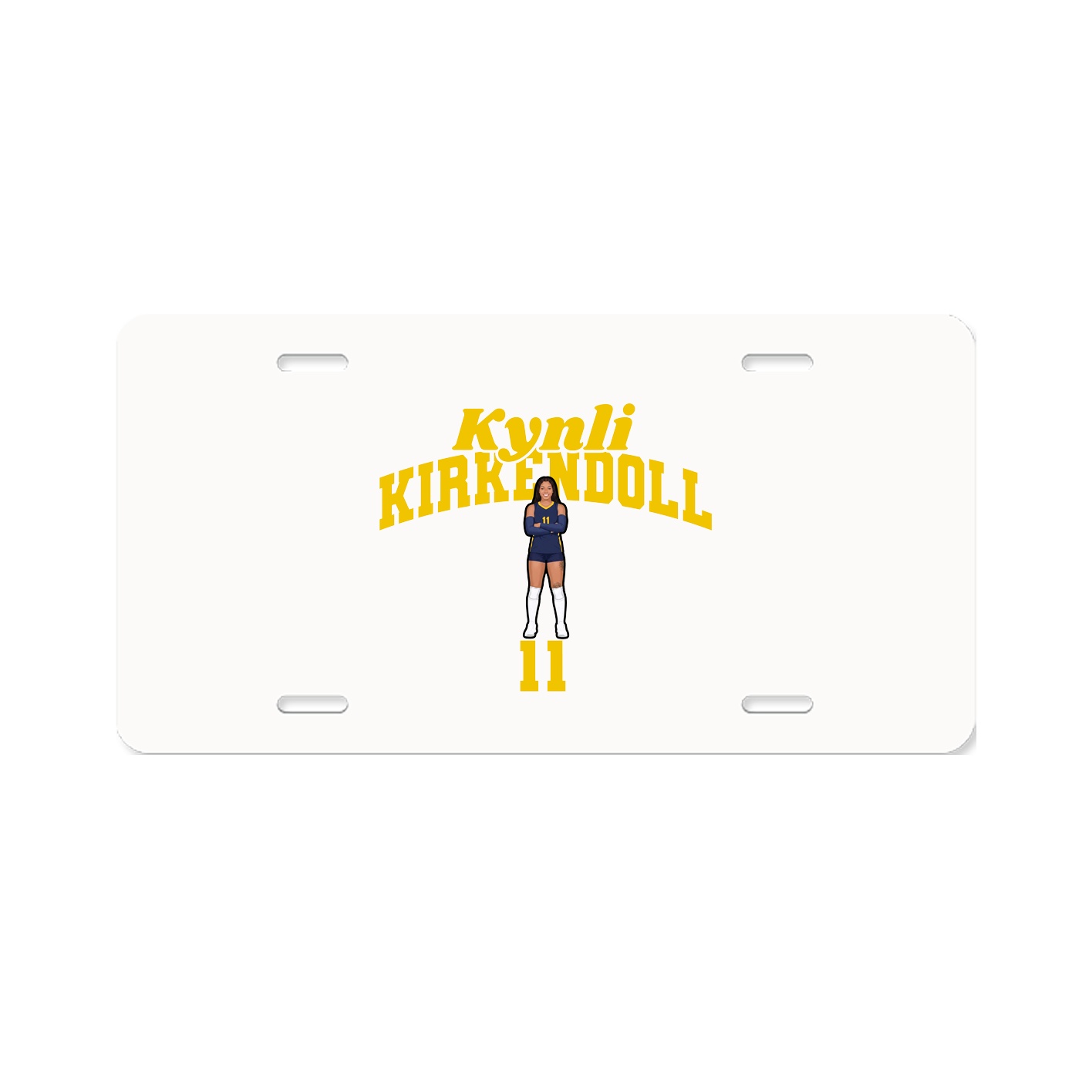 License Plate — Signature Arch in Classic