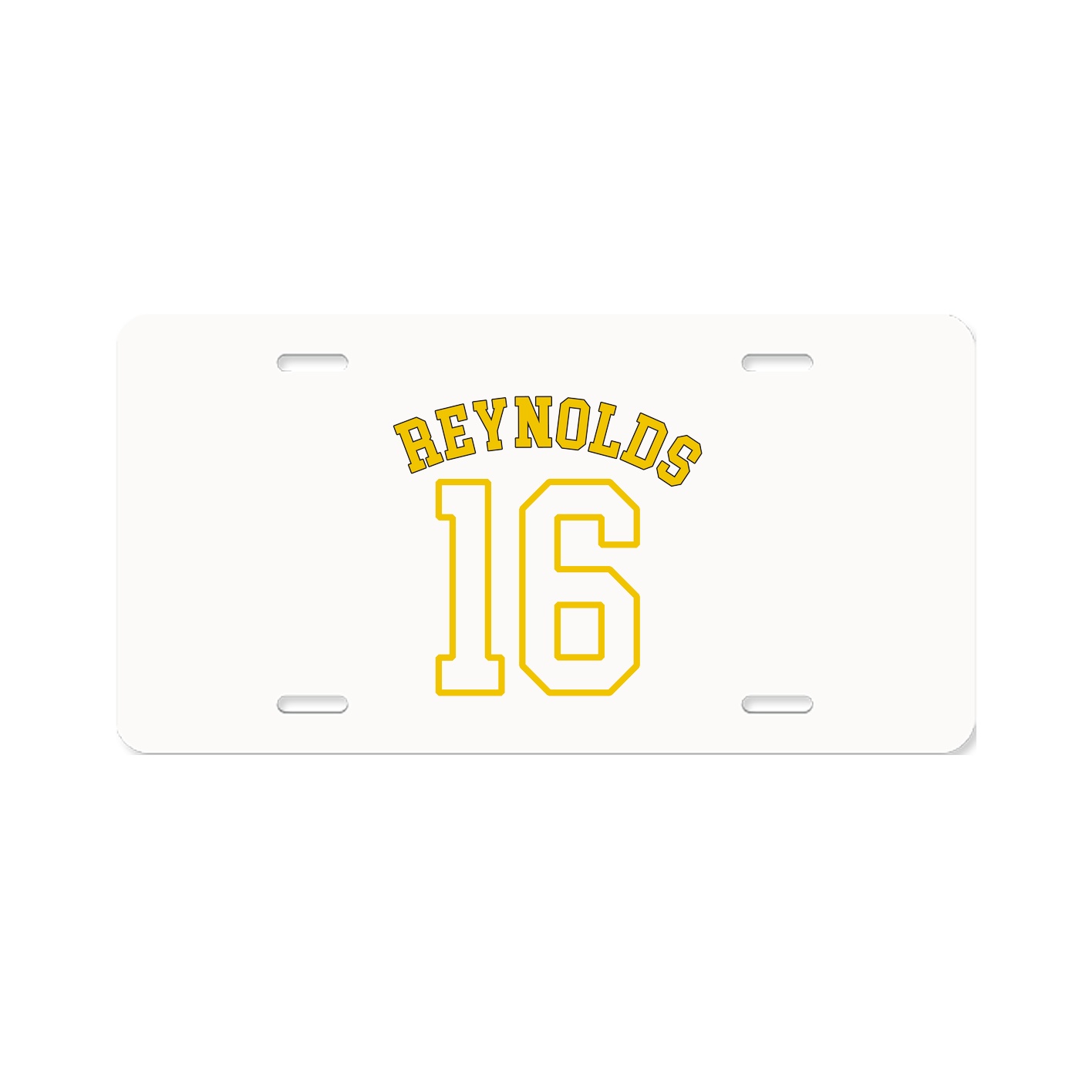 License Plate — Shirsey Arch in Classic