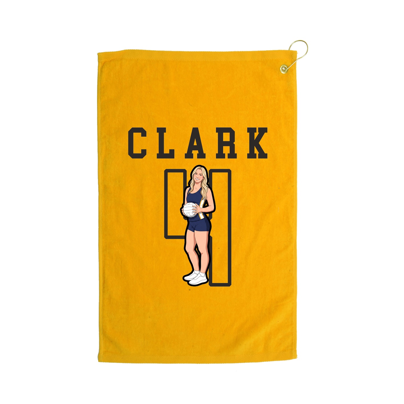 Golf Towel — Shirsey in Gold