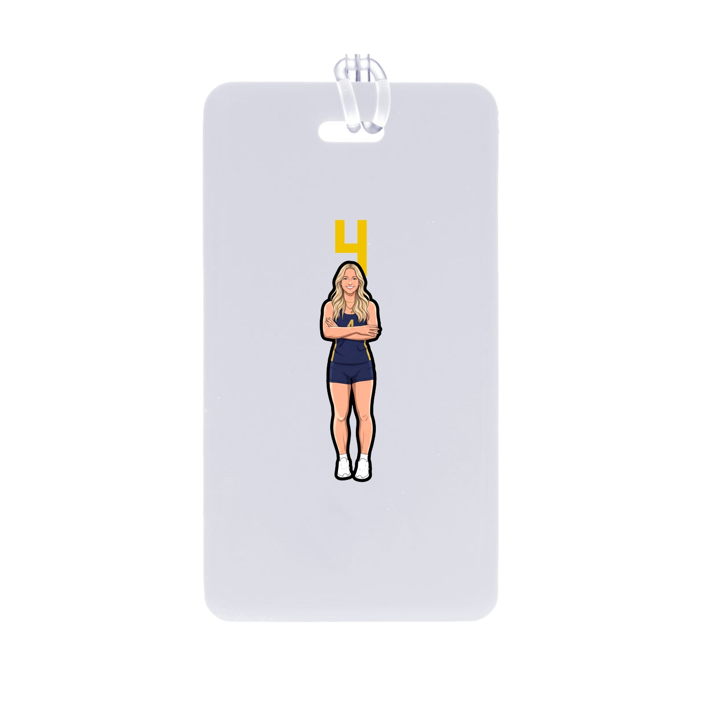 Bag Tag — Number Top in Classic
