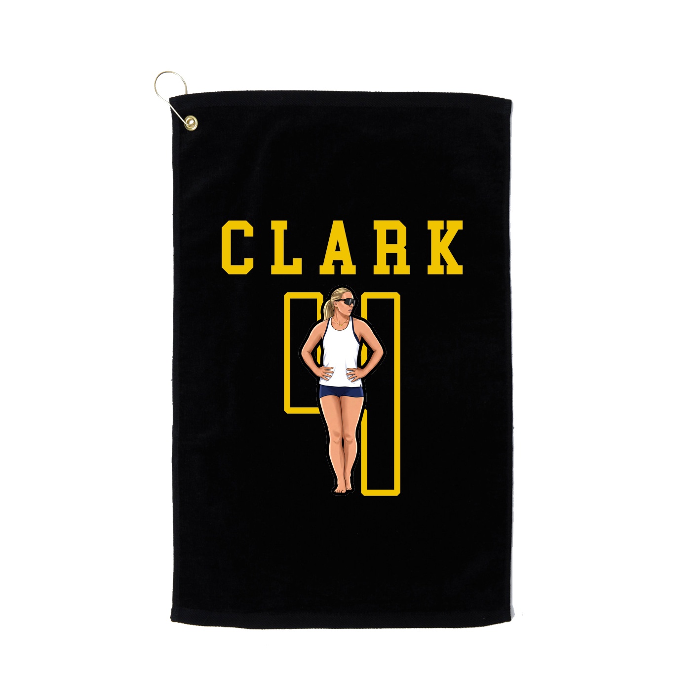 Golf Towel — Shirsey in Black
