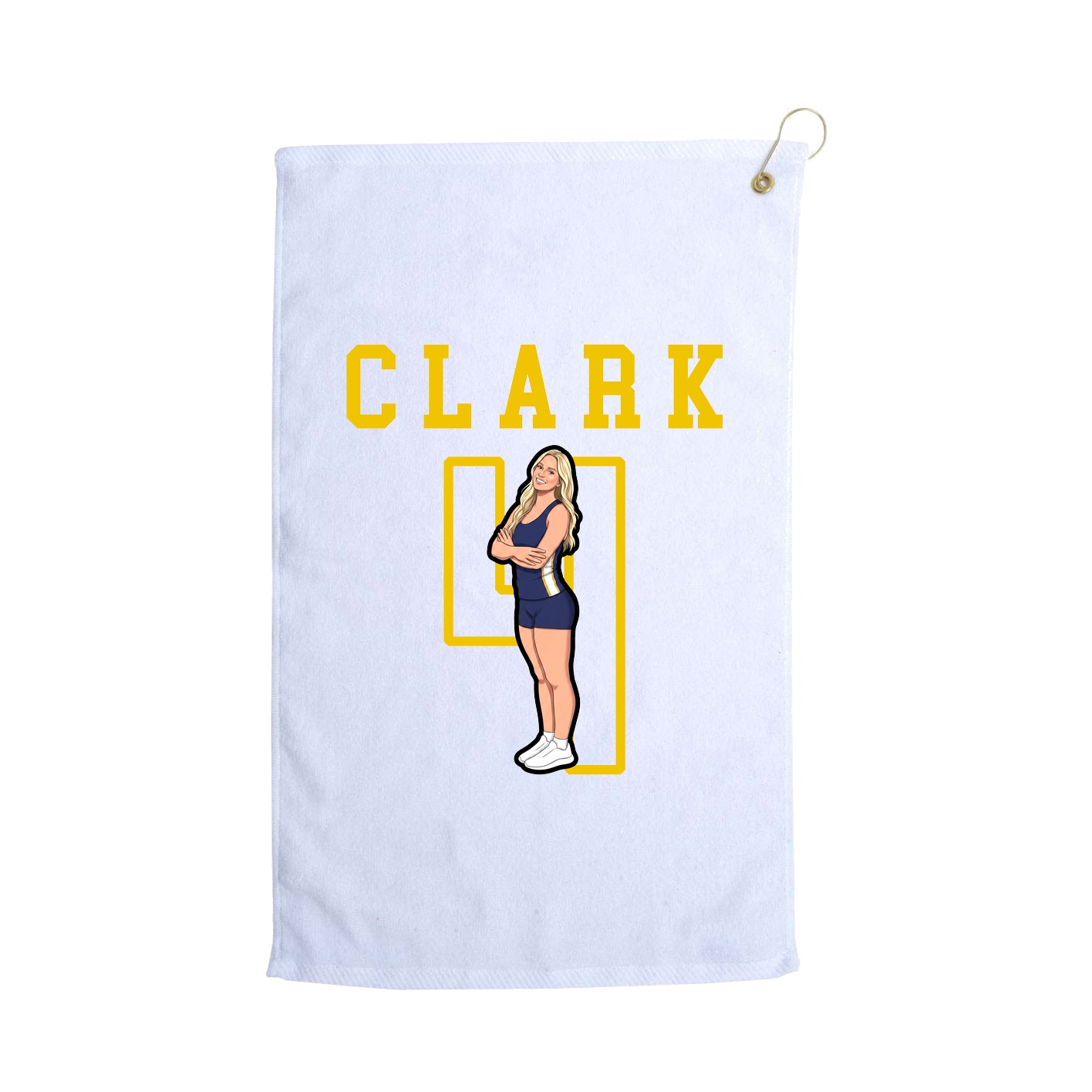 Golf Towel — Shirsey in White