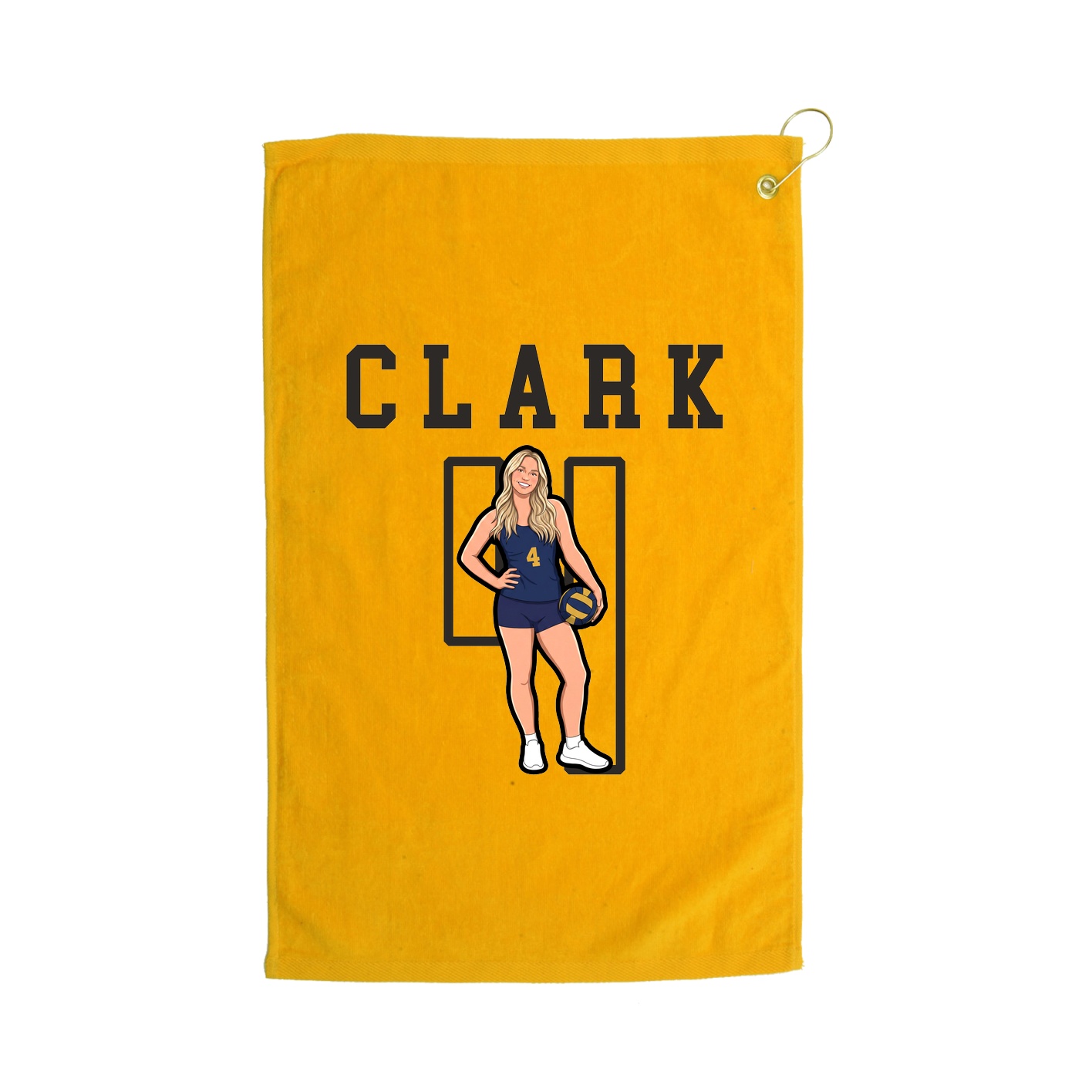 Golf Towel — Shirsey in Gold