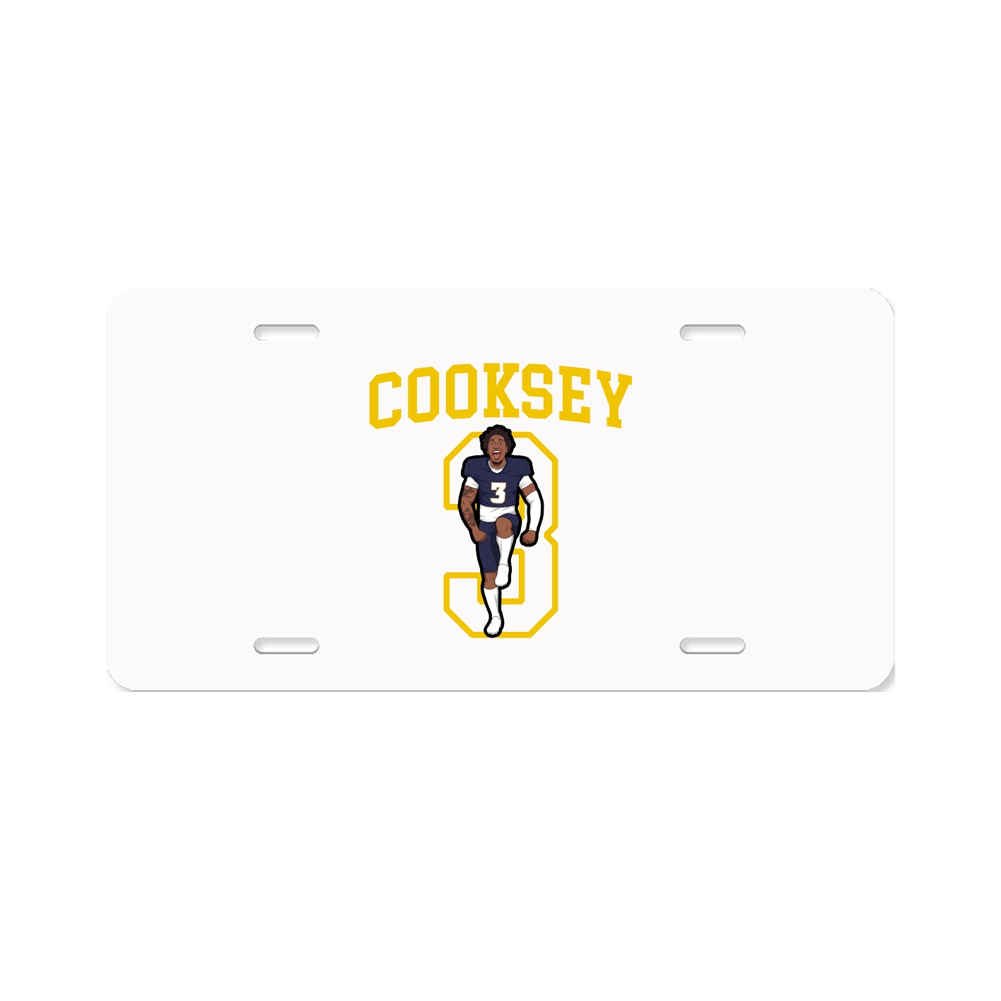 License Plate — Shirsey in Classic