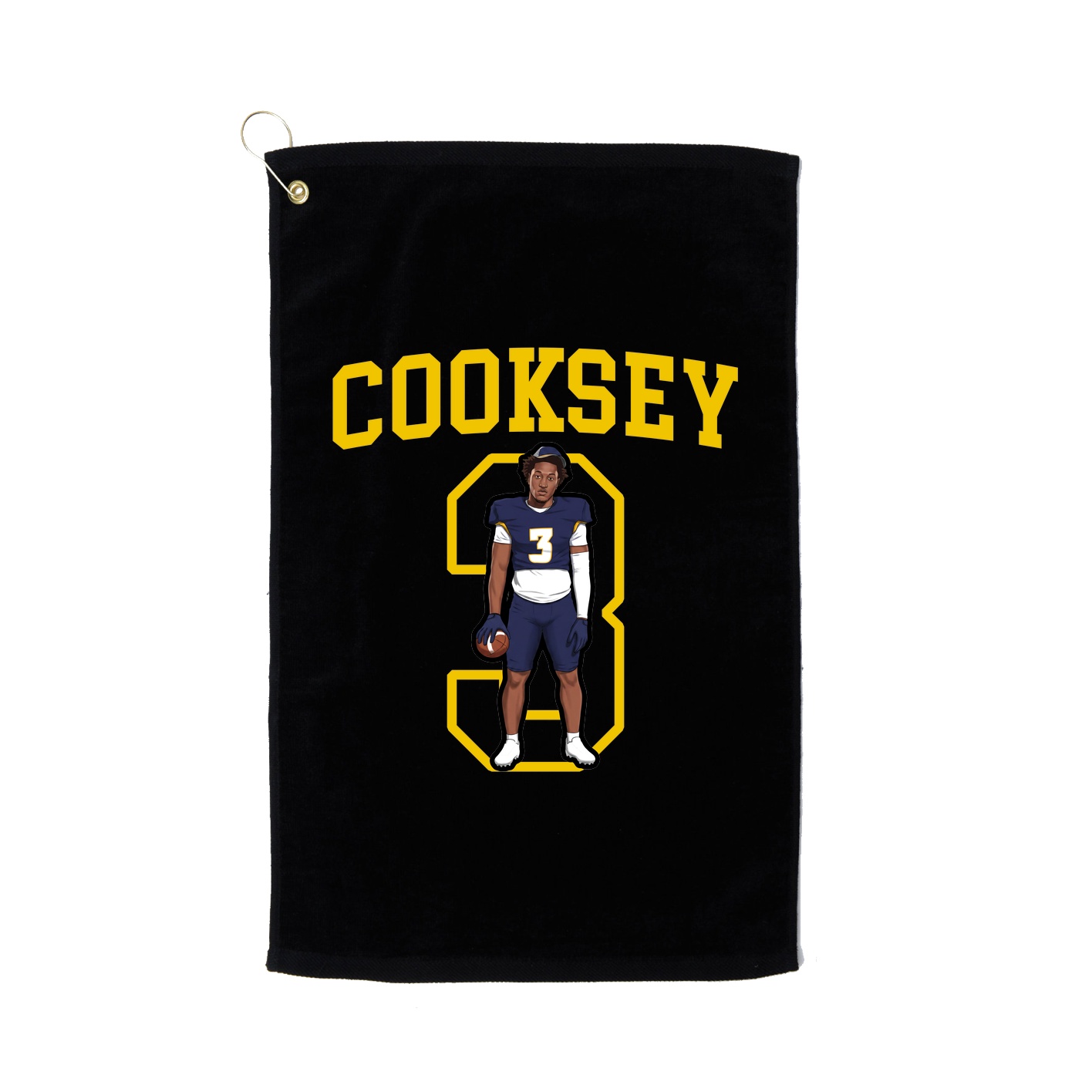 Golf Towel — Shirsey in Black