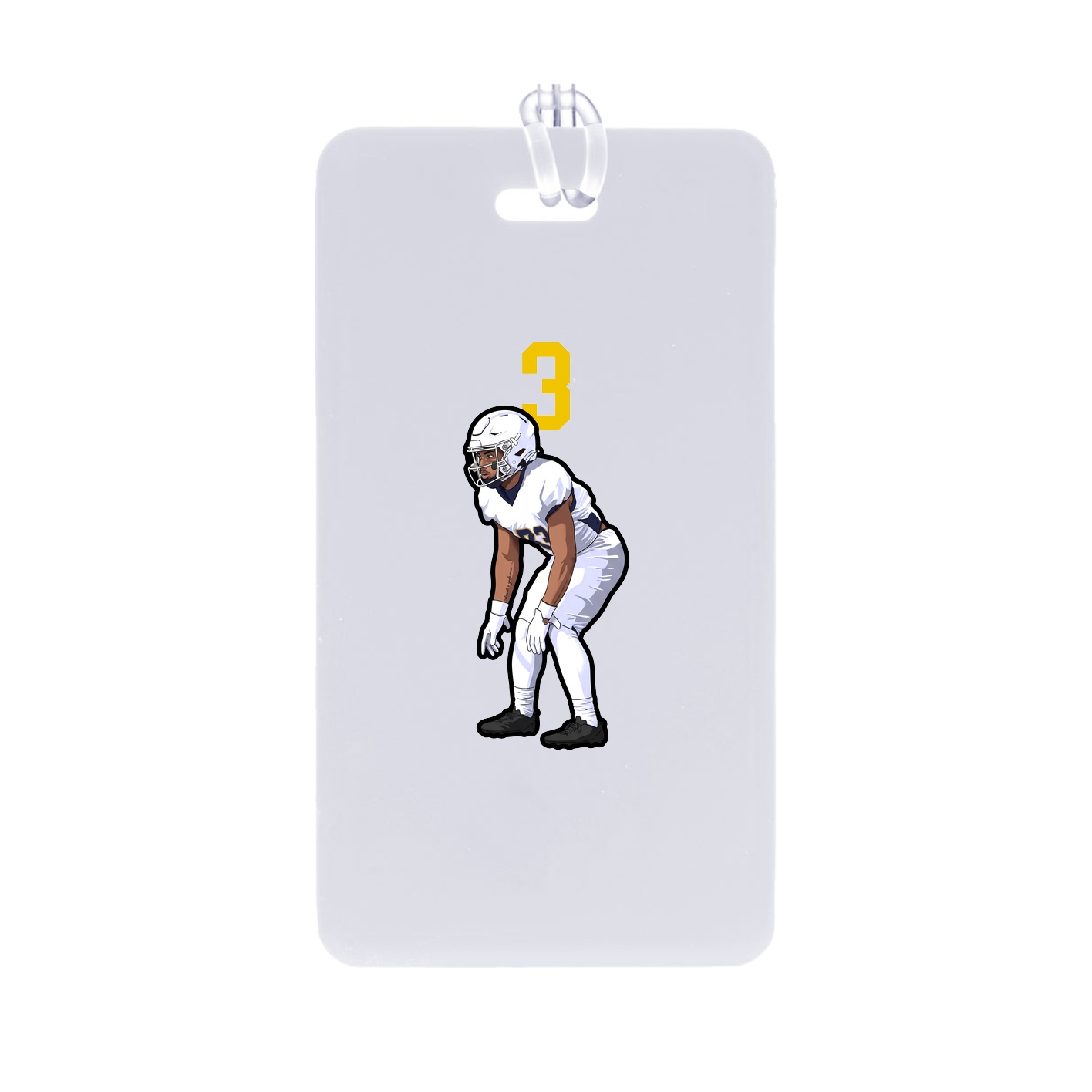 Bag Tag — Number Top in Classic