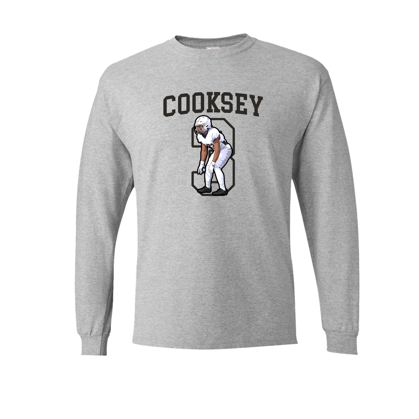 Long Sleeve Tee — Shirsey in Grey
