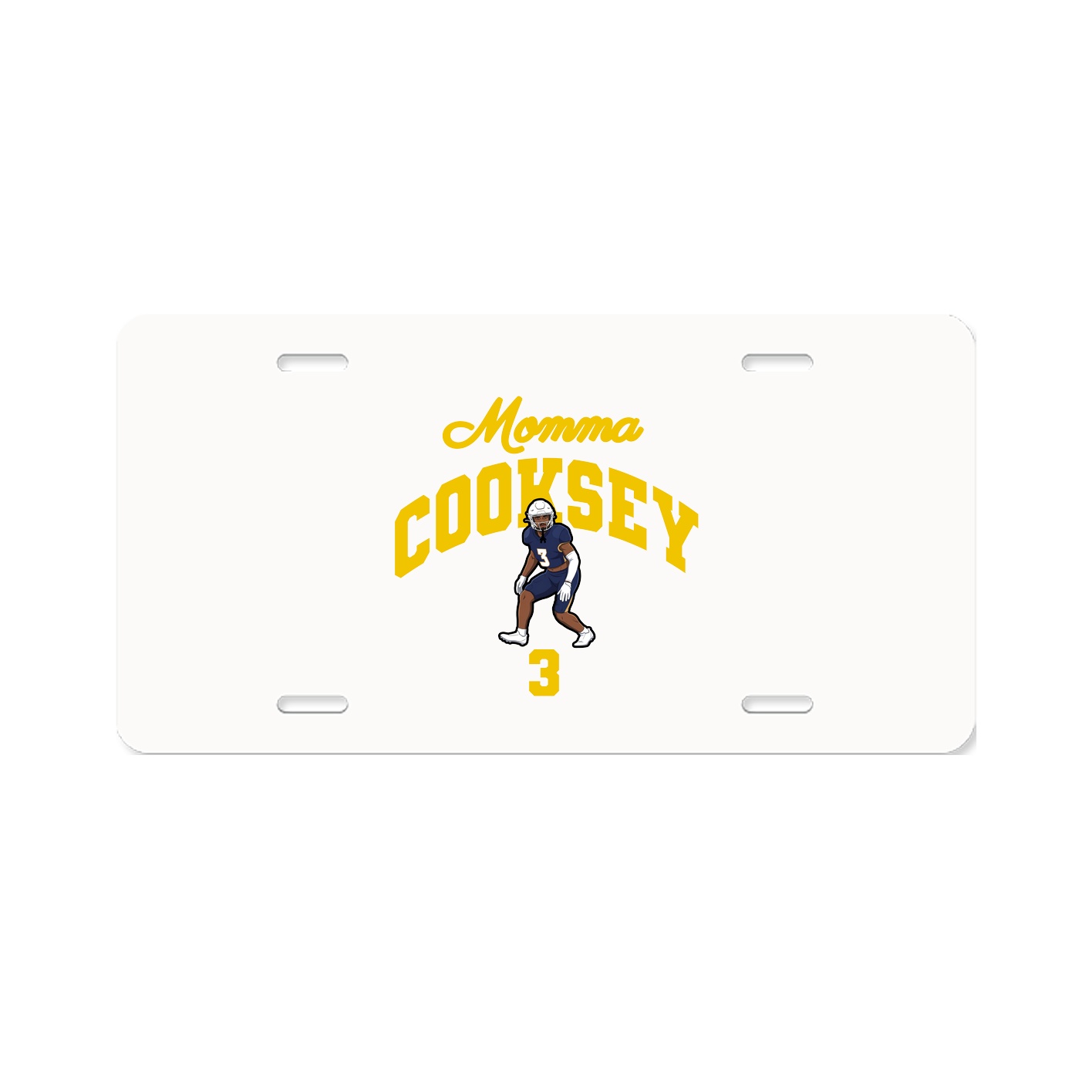 License Plate — Mothers Day Arch in Classic