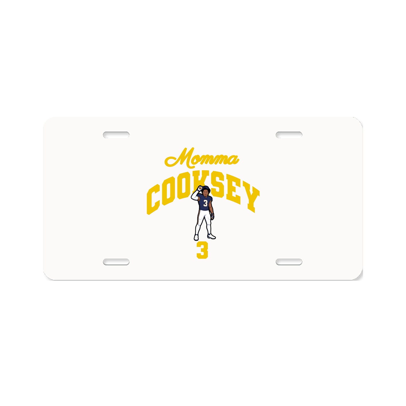 License Plate — Mothers Day Arch in Classic