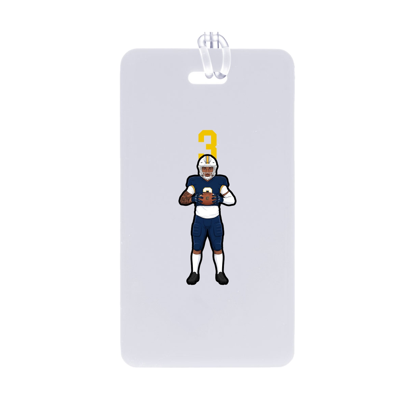 Bag Tag — Number Top in Classic