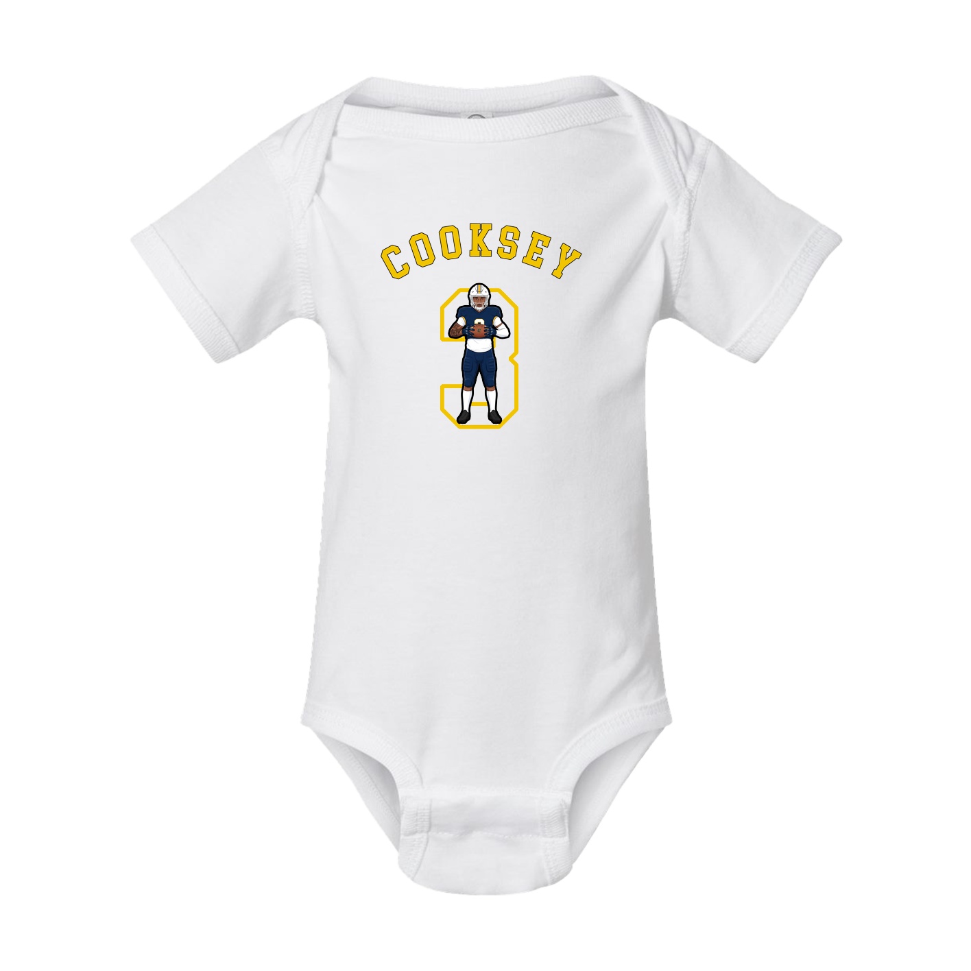 Baby Onesie — Shirsey Arch in White